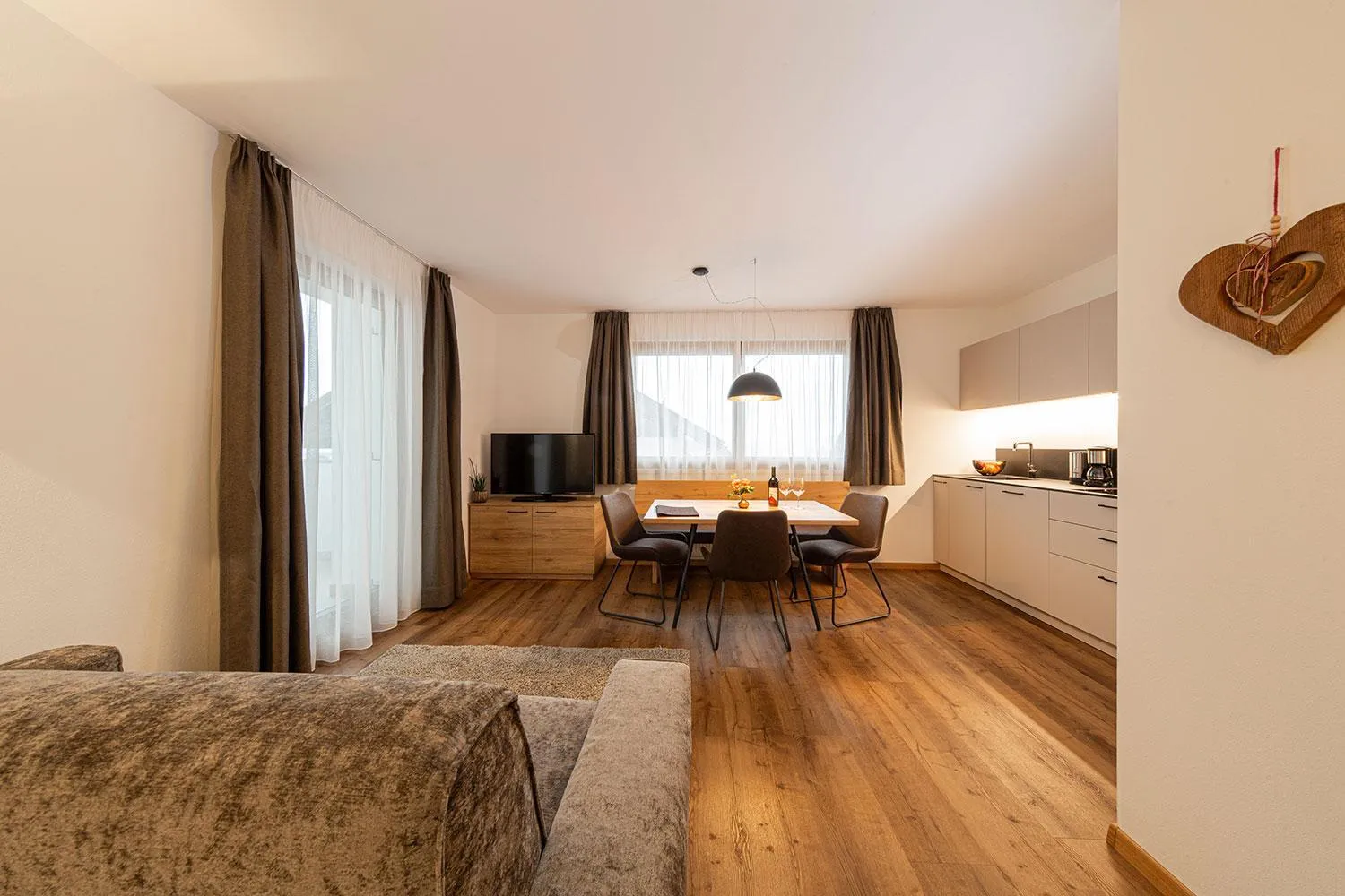 Bed in Pension Hofer