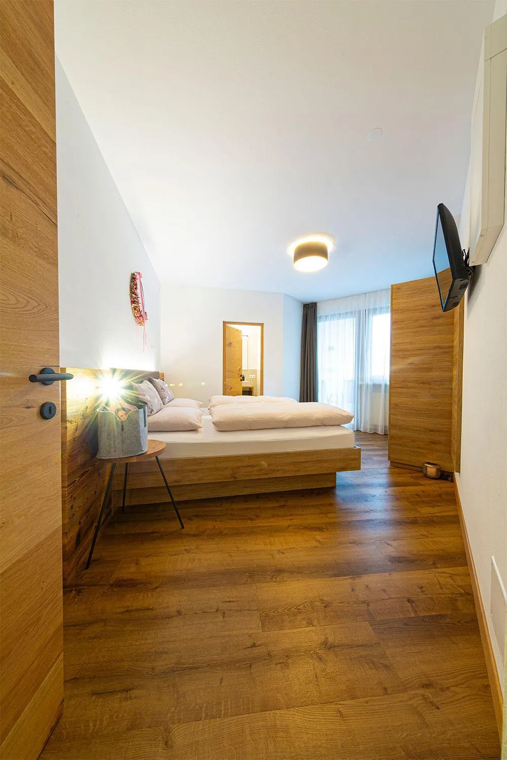 Bed in Pension Hofer