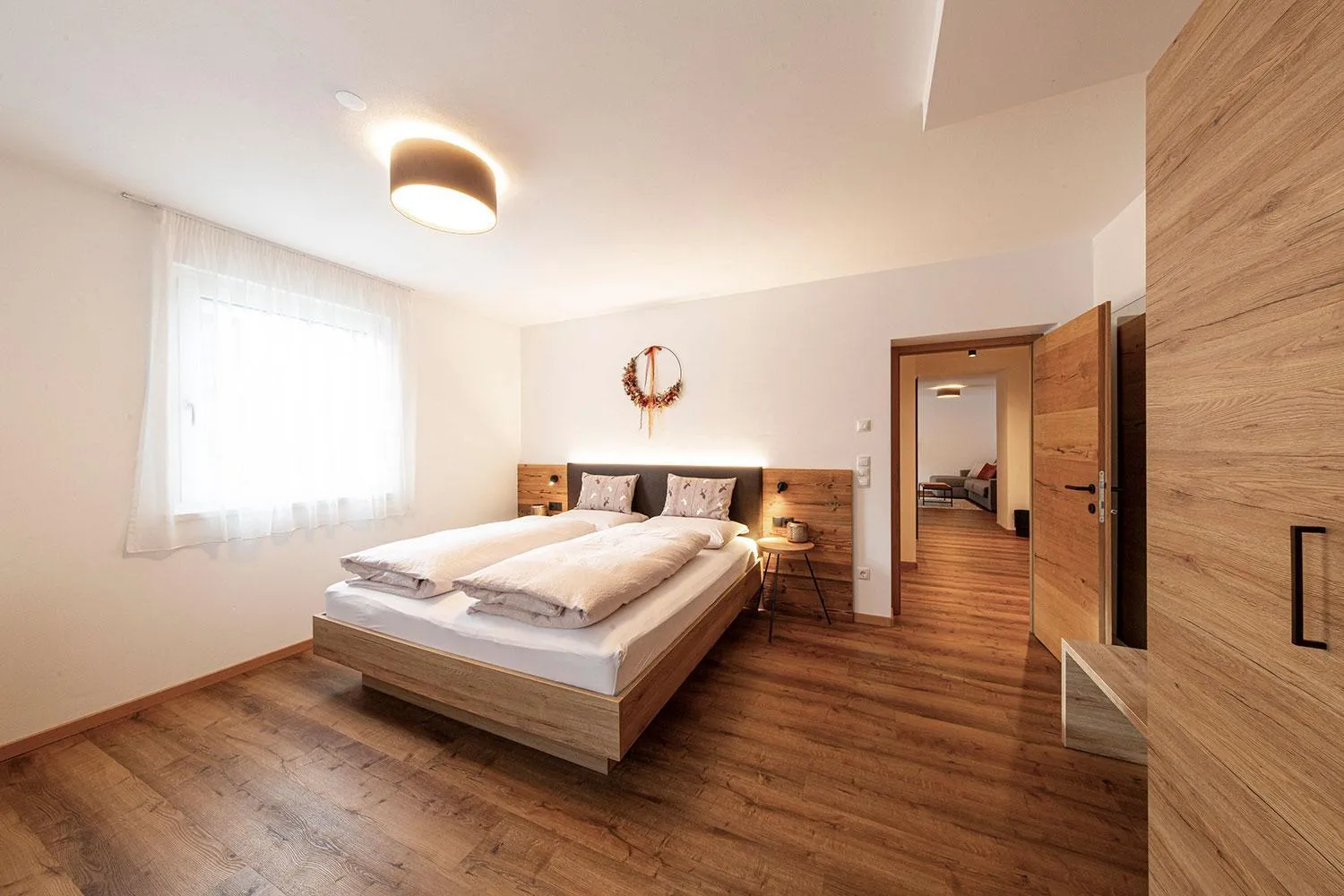 Bed in Pension Hofer