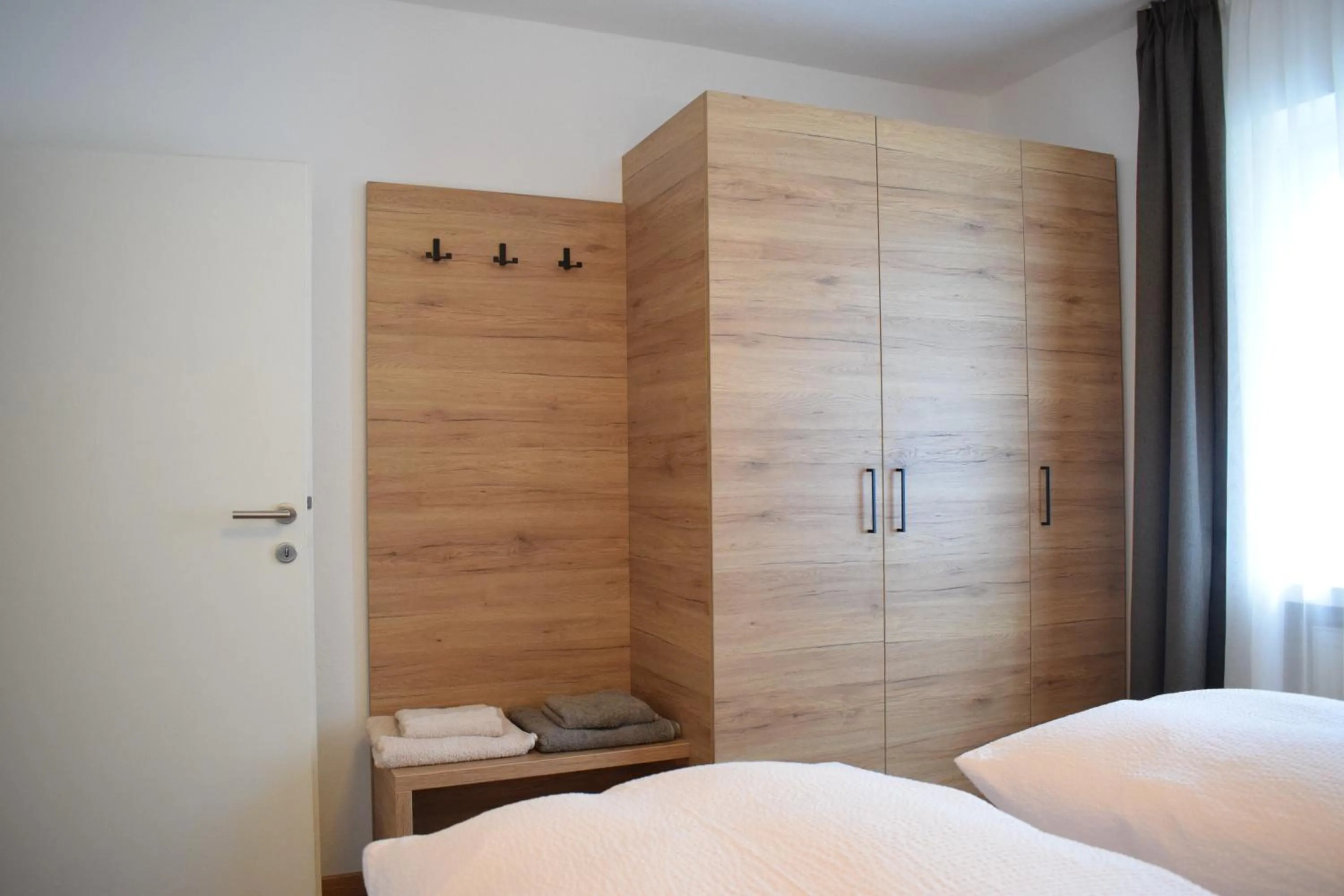 Bed in Pension Hofer