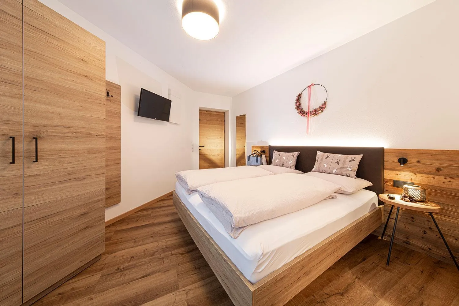 Bed in Pension Hofer