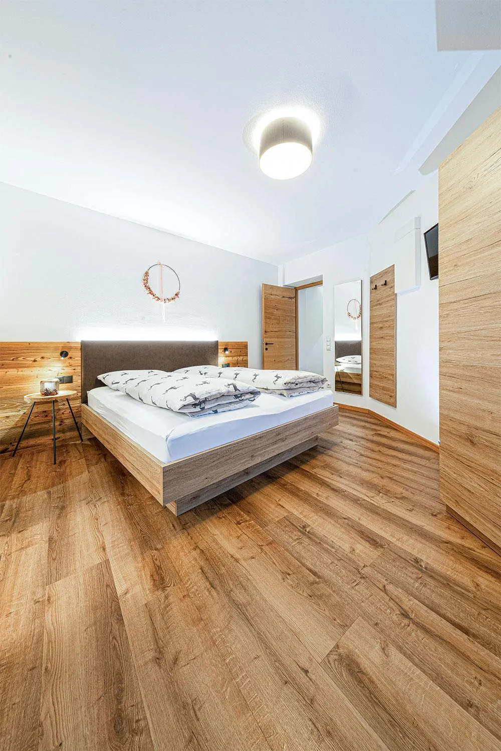 Bed in Pension Hofer