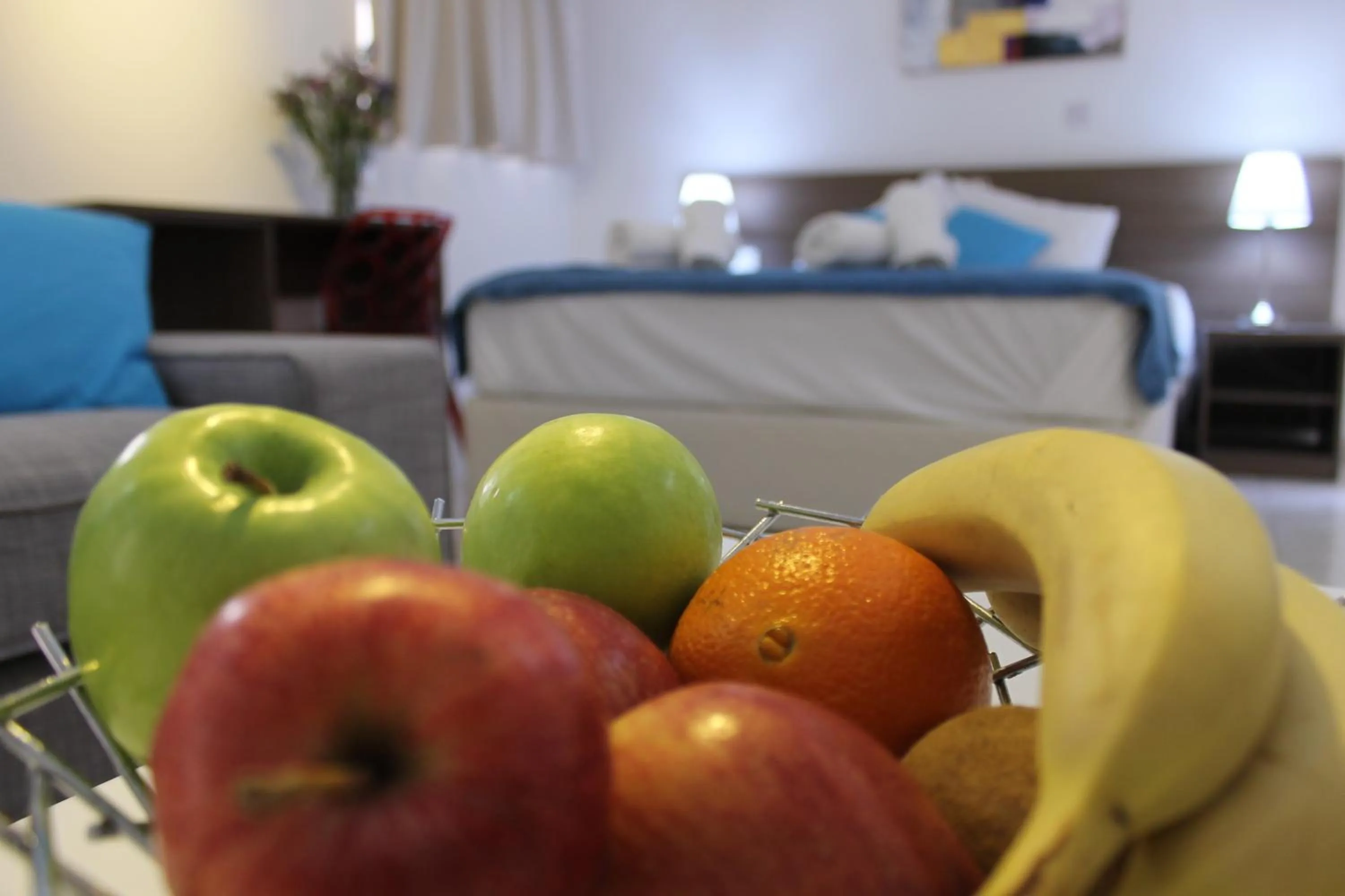 Food and drinks, Bed in Stephanie City Apartments