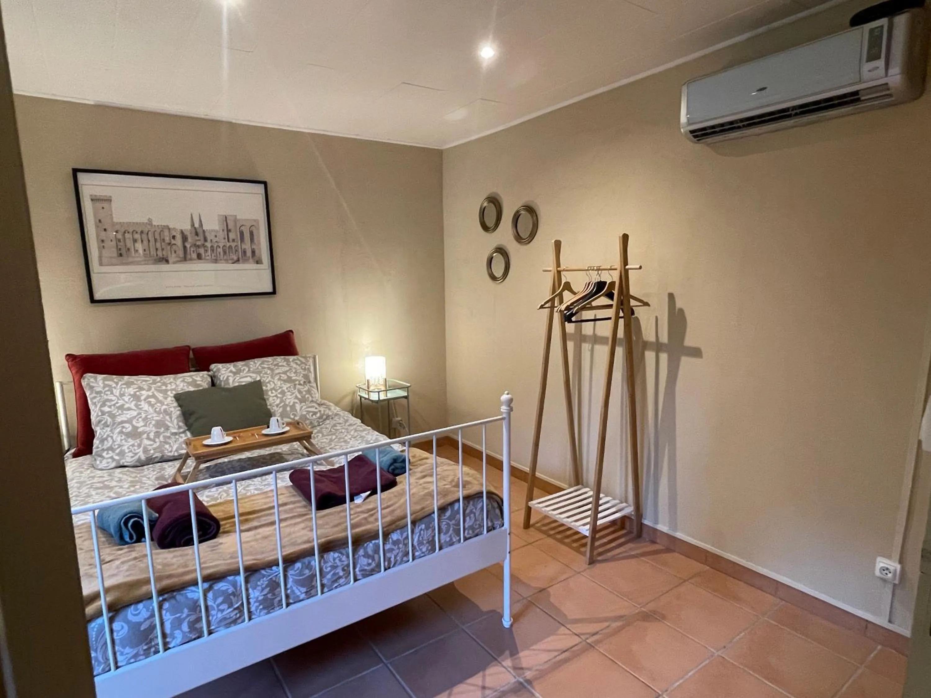 Bed in Mas de L'isle