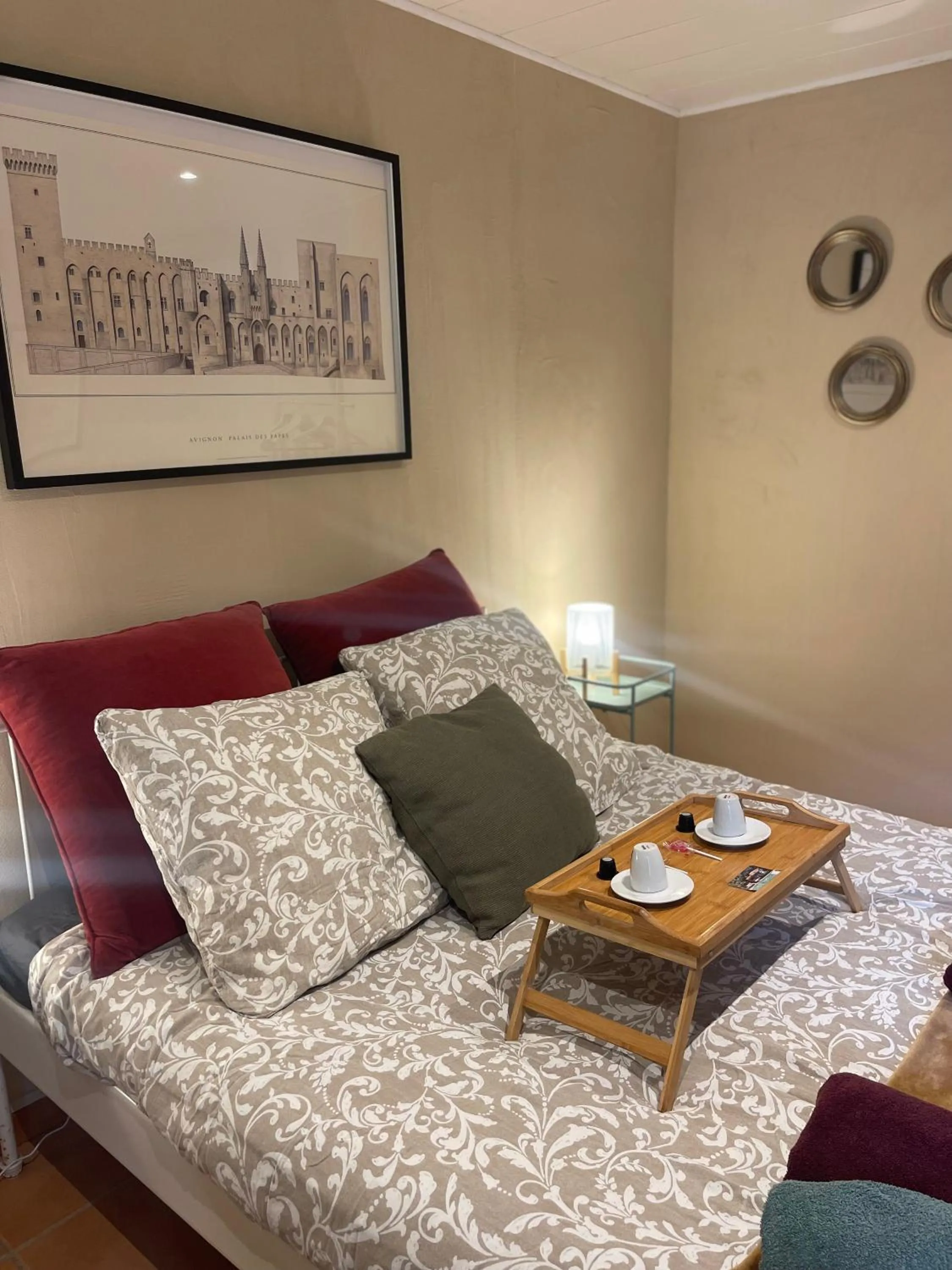 Bed in Mas de L'isle