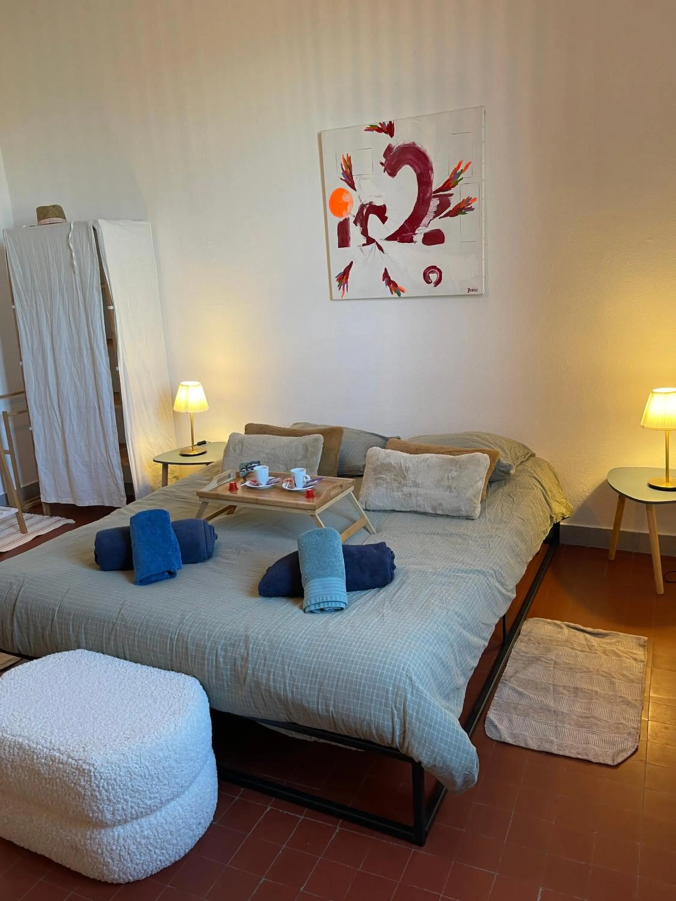 Bed in Mas de L'isle