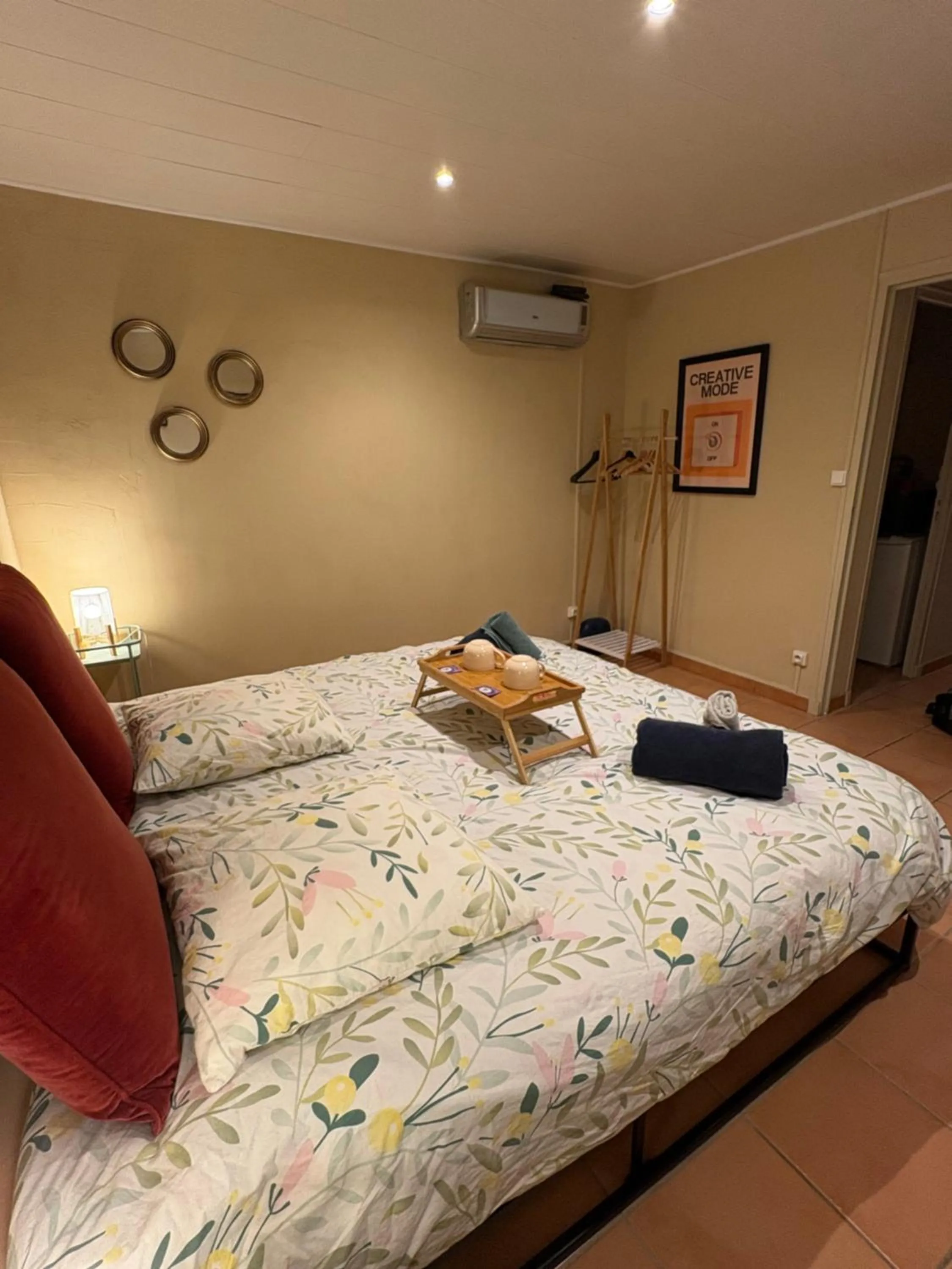 Bed in Mas de L'isle