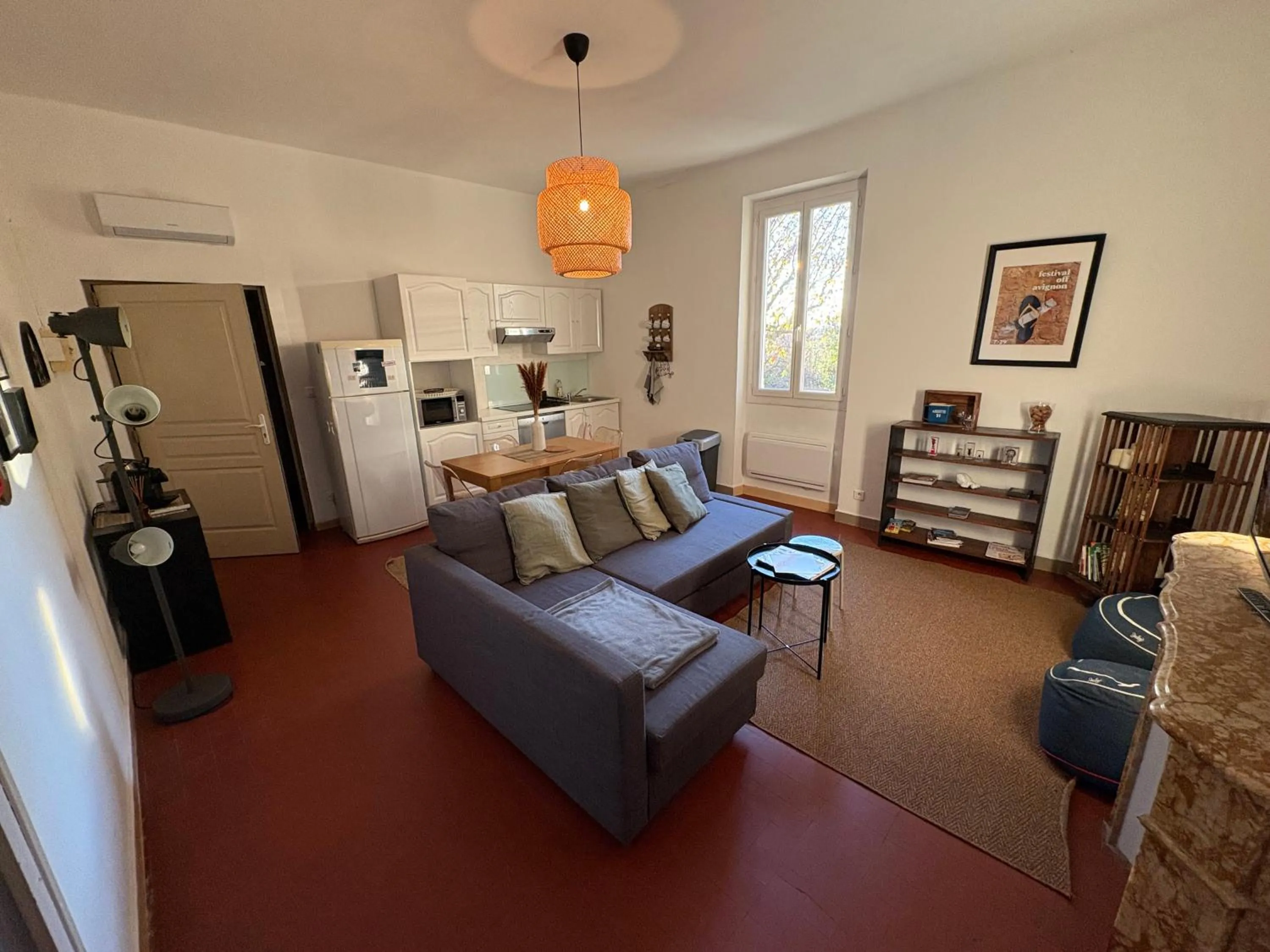 Living room in Mas de L'isle