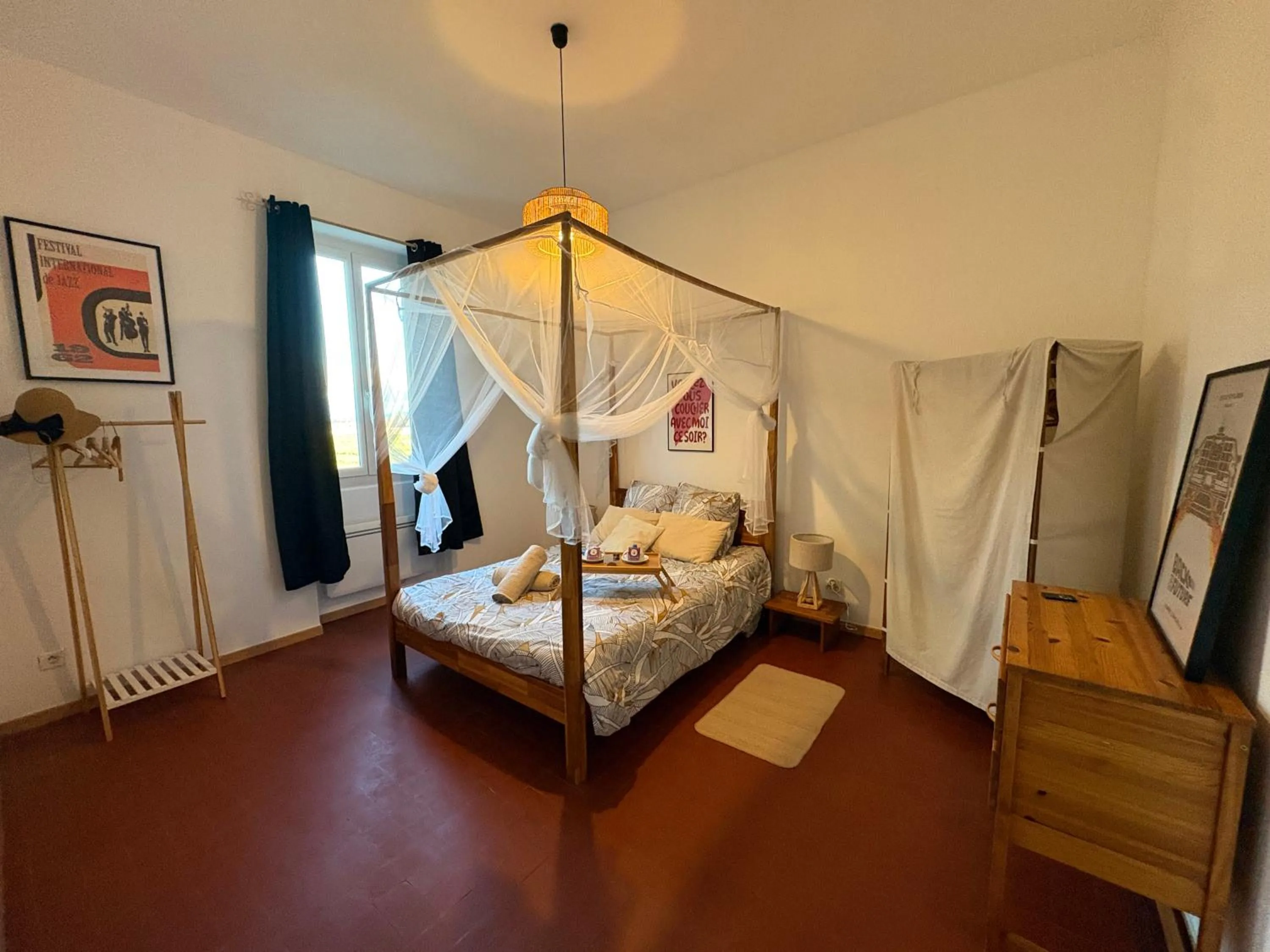 Bed in Mas de L'isle