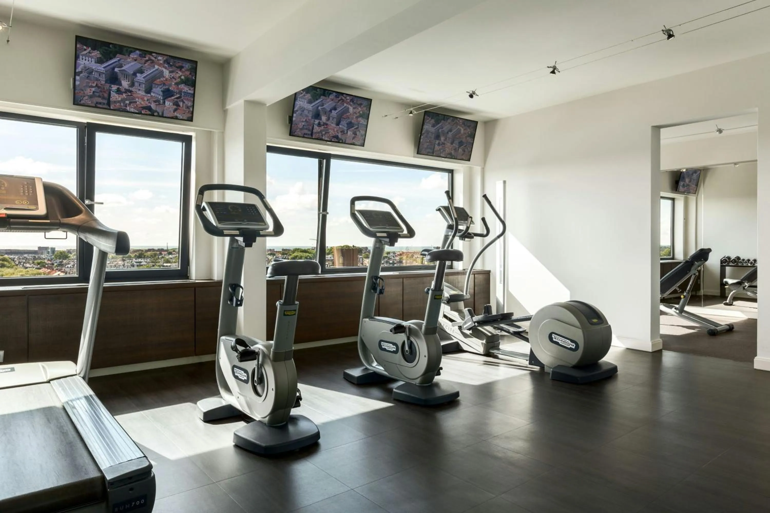 Fitness centre/facilities in Marriott Hotel The Hague