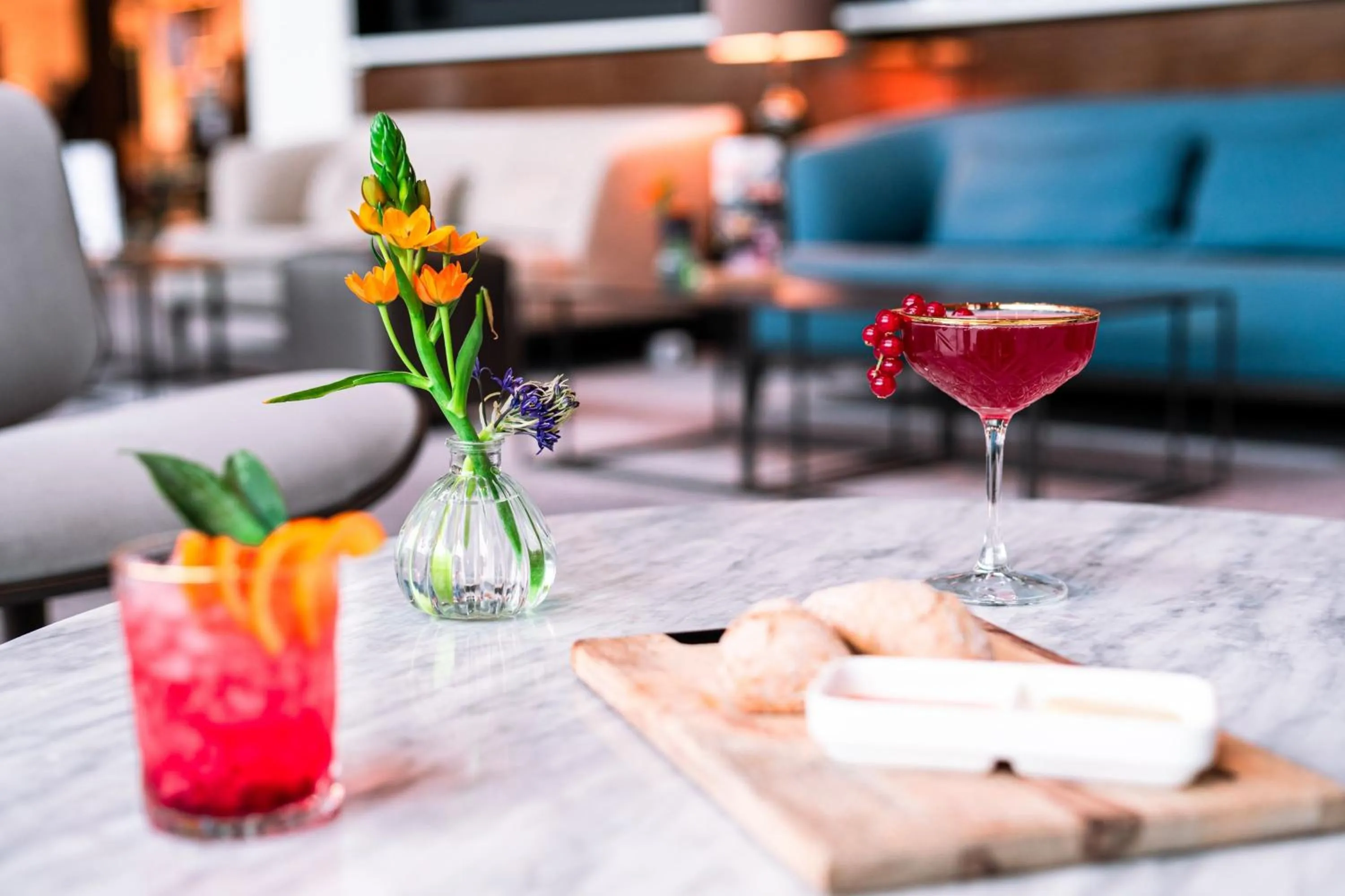 Restaurant/places to eat in Marriott Hotel The Hague