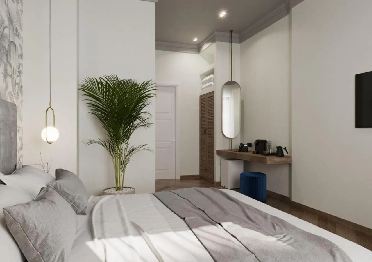 Bedroom, Bed in Downtown Suites by Athens Tower