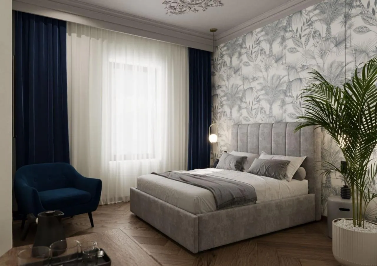 Bedroom, Bed in Downtown Suites by Athens Tower