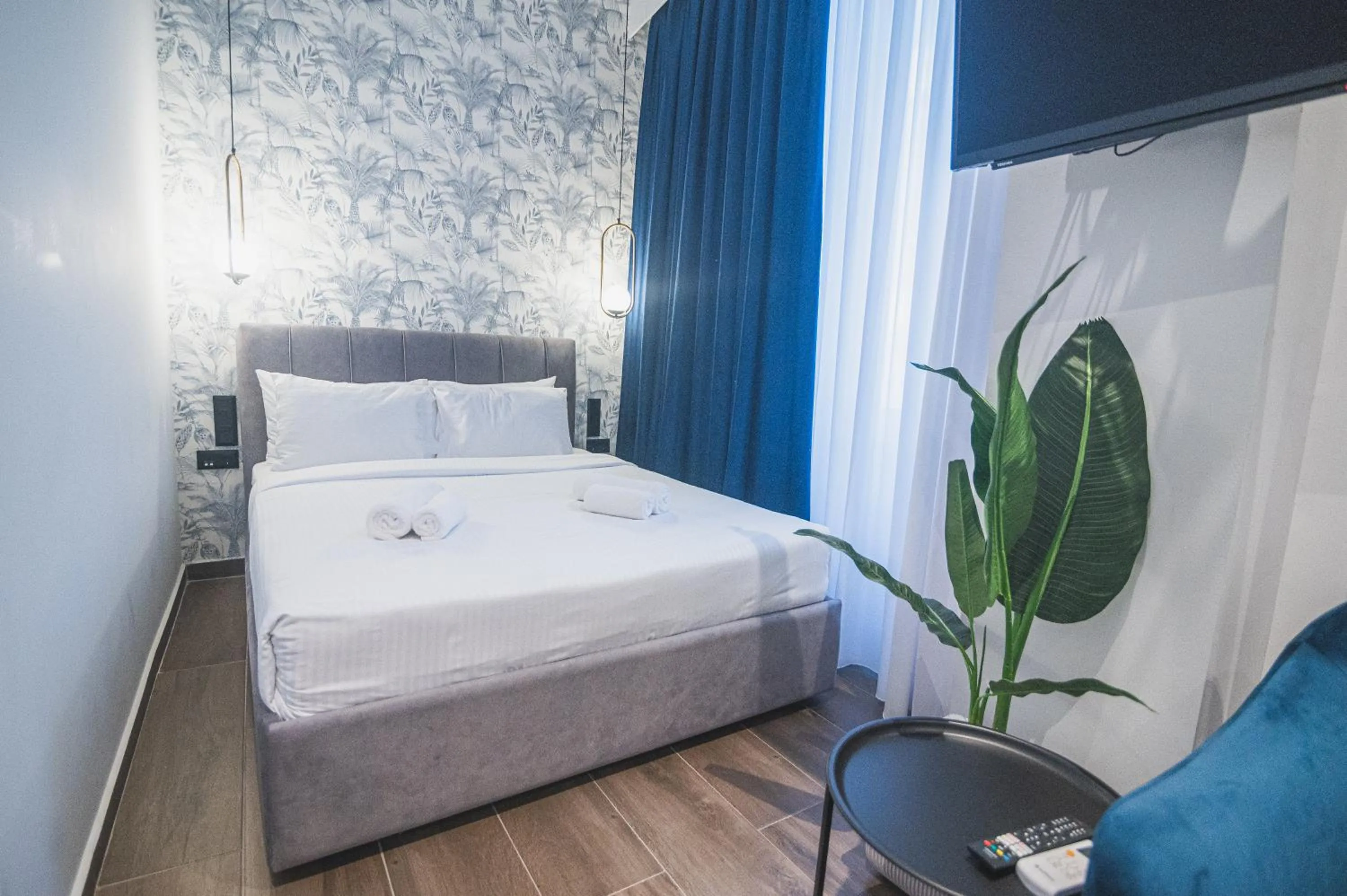 Bedroom, Bed in Downtown Suites by Athens Tower