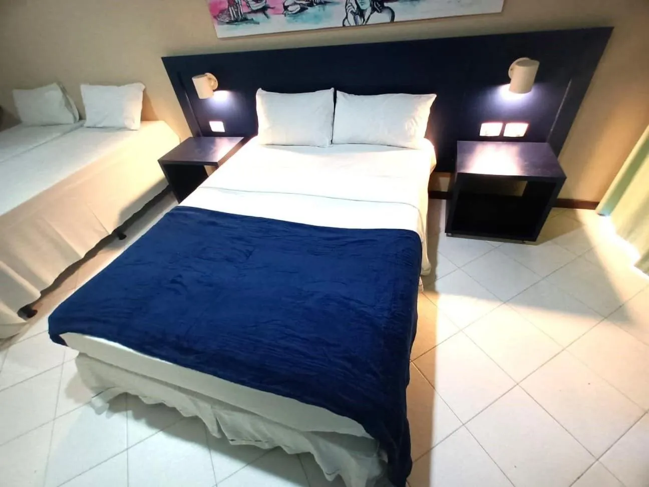 Bedroom, Bed in Ambassador Flat