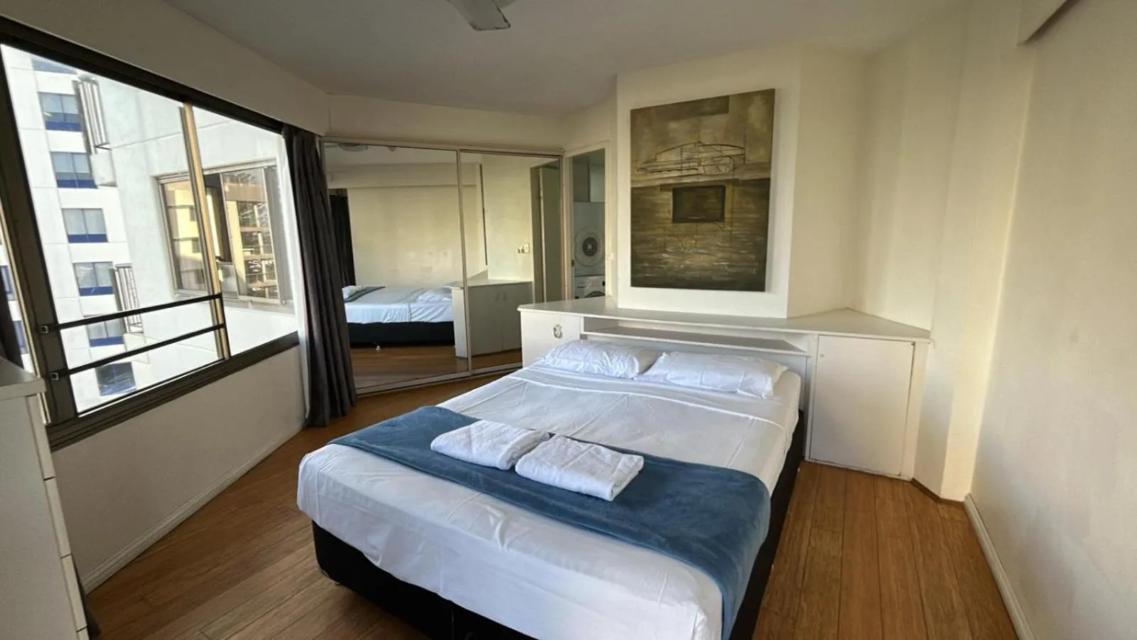 Bed in Erika's Holiday Apartment