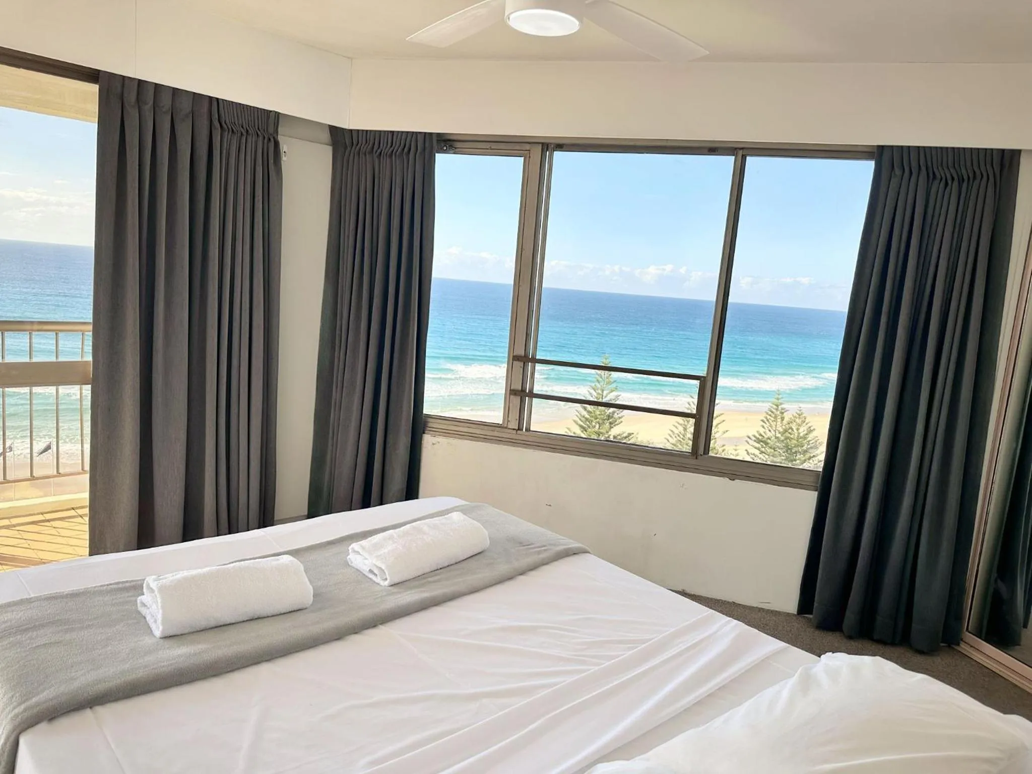 Bed in Erika's Holiday Apartment