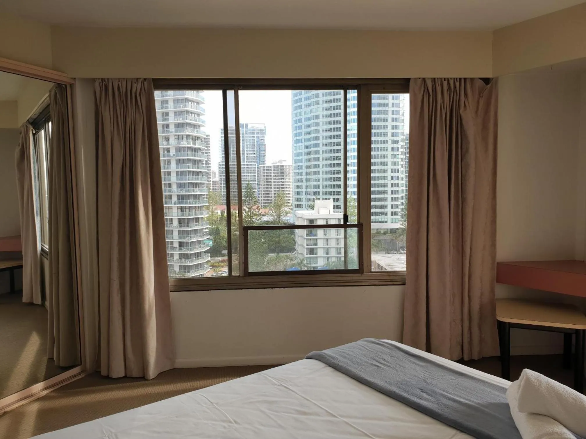 Bed in Erika's Holiday Apartment