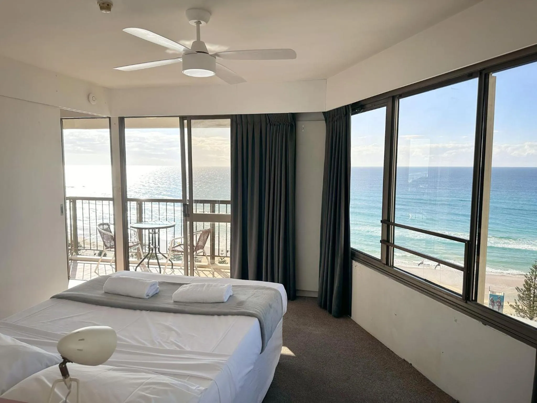 Bed in Erika's Holiday Apartment