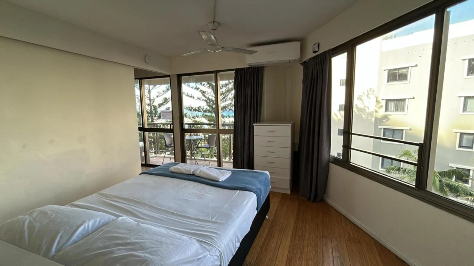 Bed in Erika's Holiday Apartment