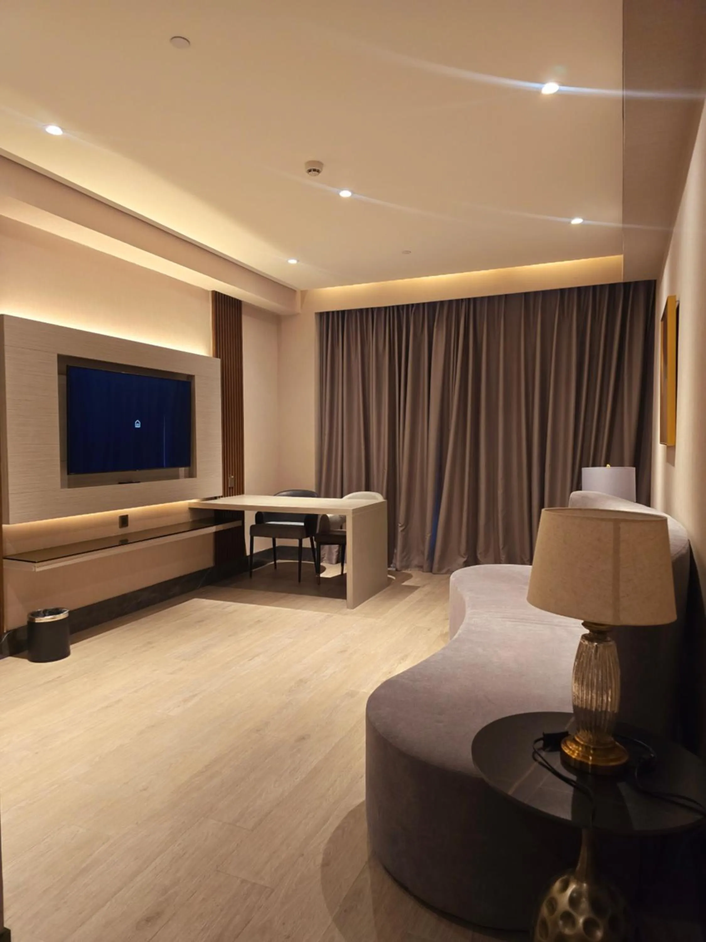 Bed in Bayprime Hotel