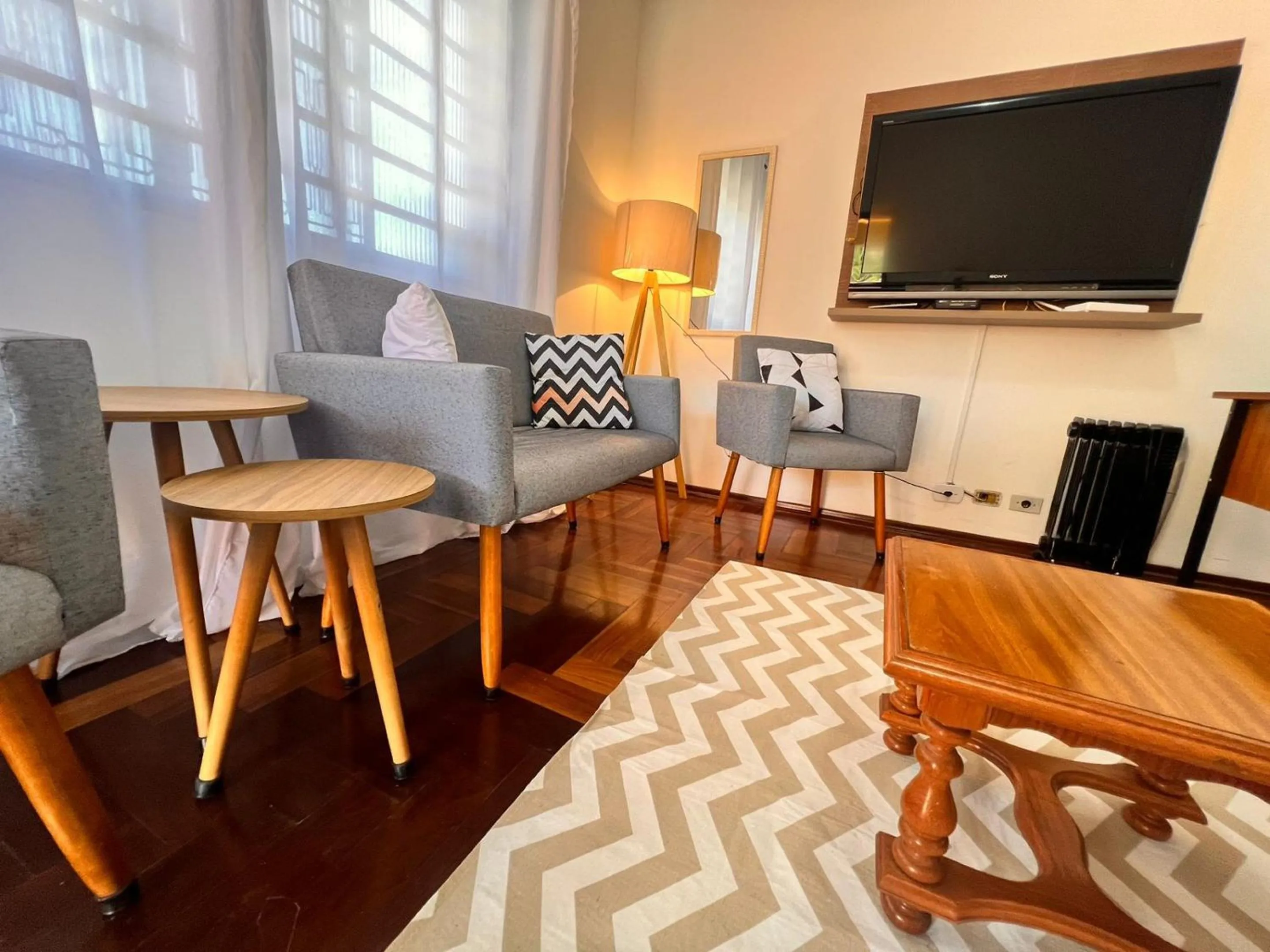 Lobby or reception in Residencia Dago Suítes