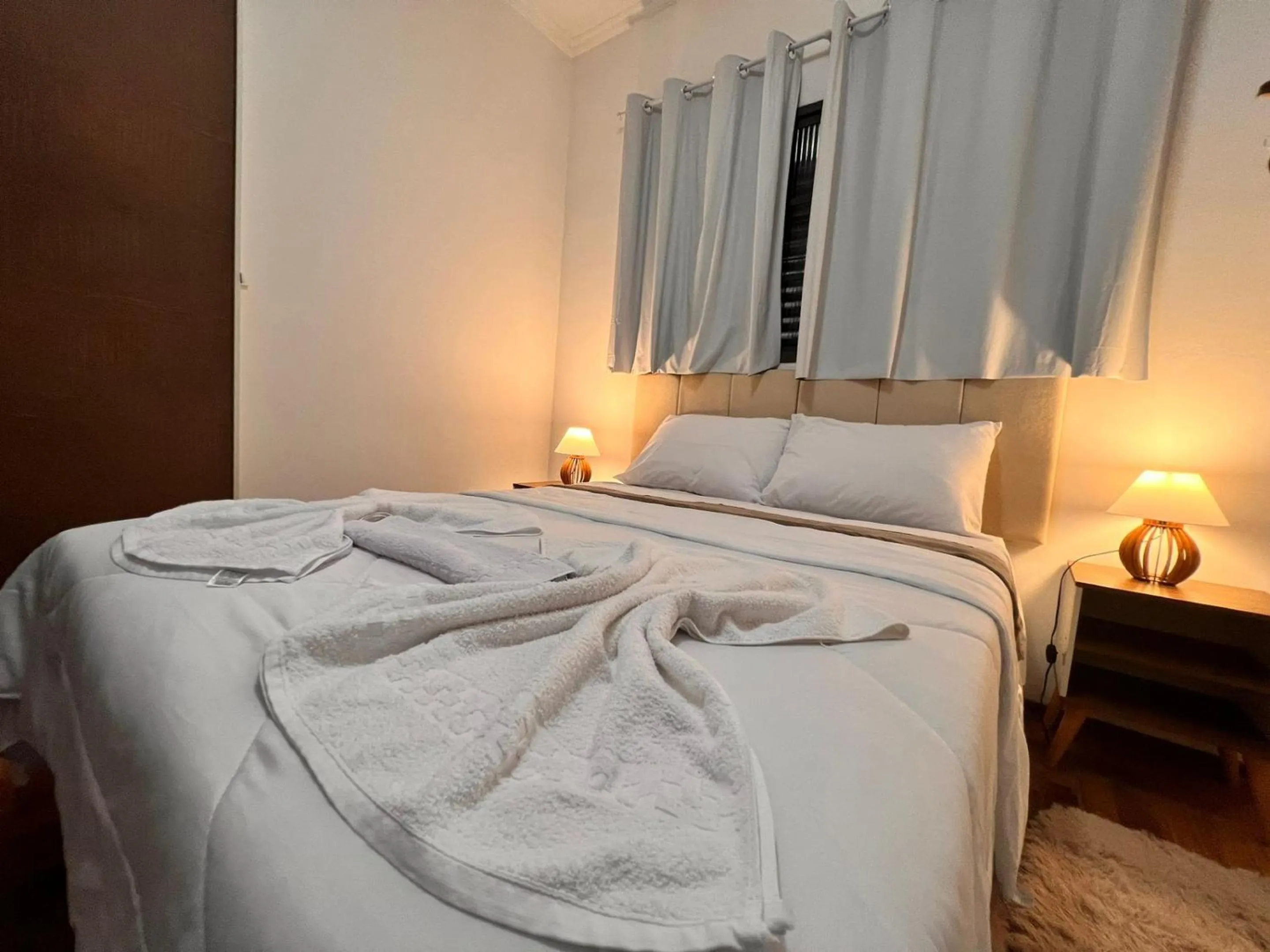 Bed in Residencia Dago Suítes