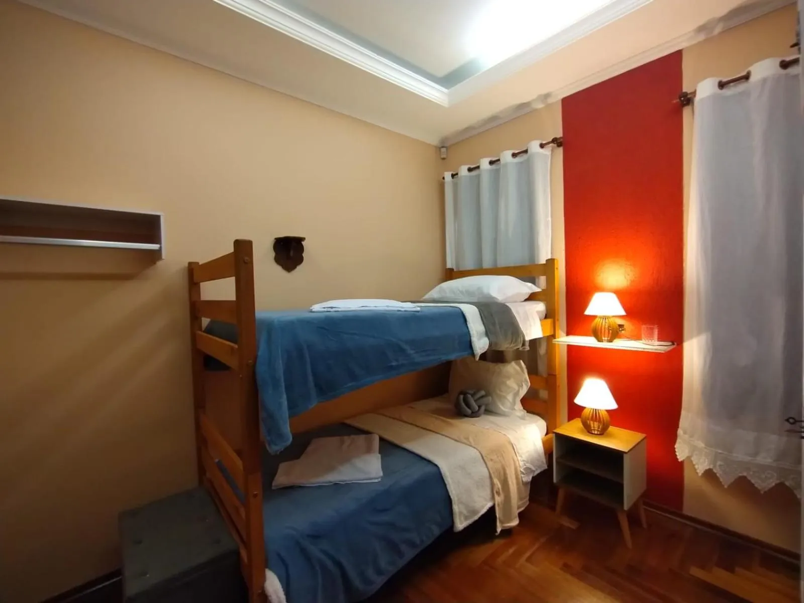 Bedroom, Bed in Residencia Dago Suítes