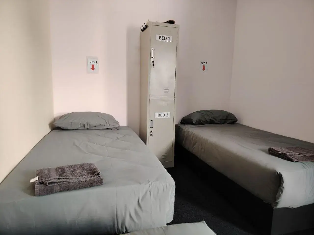 Single Bed in Male Dormitory Room with Shared Bathroom in Ayden Hostel Airport Transit - KLIA Single Bed in Male Dormitory Room with Shared Bathroom in Ayden Hostel Airport Transit - KLIA