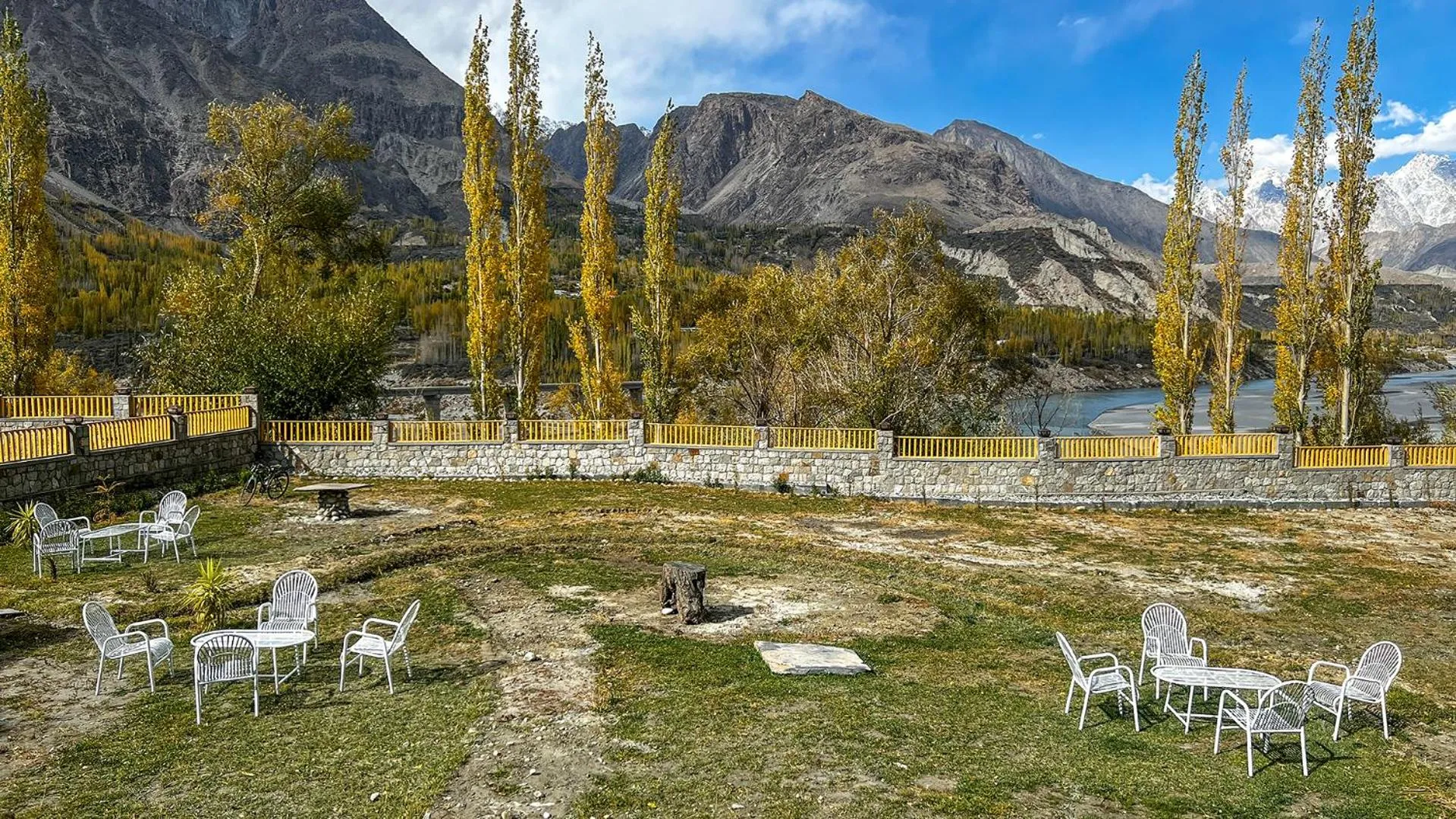 Garden in Villa Darya - Truly Hunza