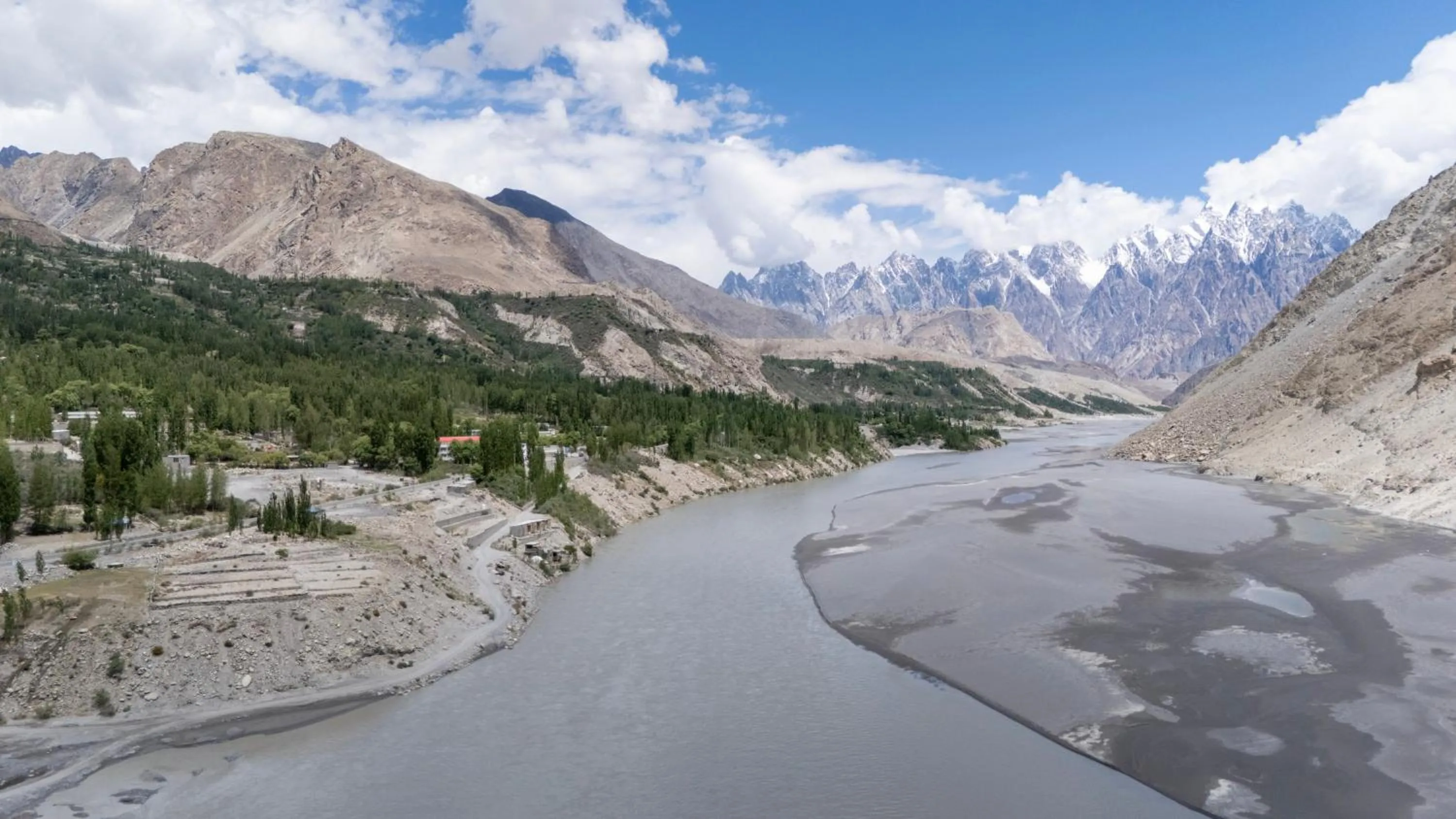 Landmark view in Villa Darya - Truly Hunza