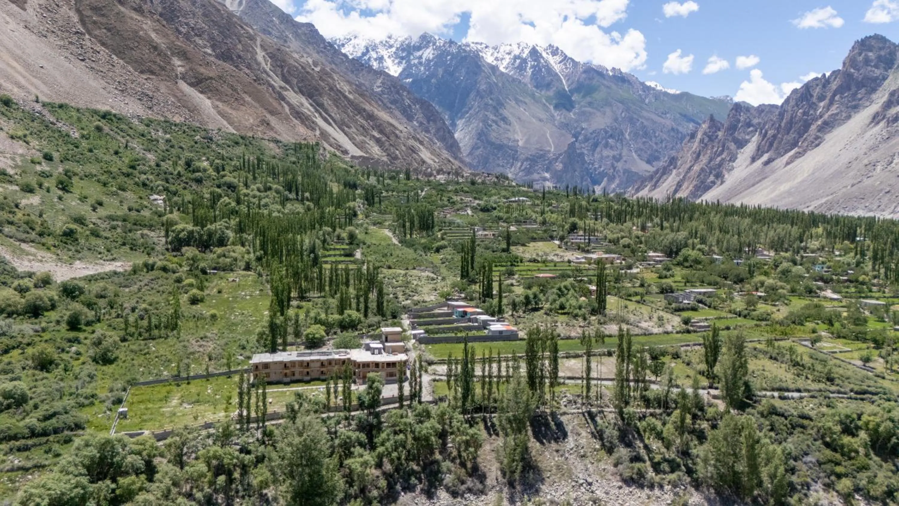 Landmark view in Villa Darya - Truly Hunza