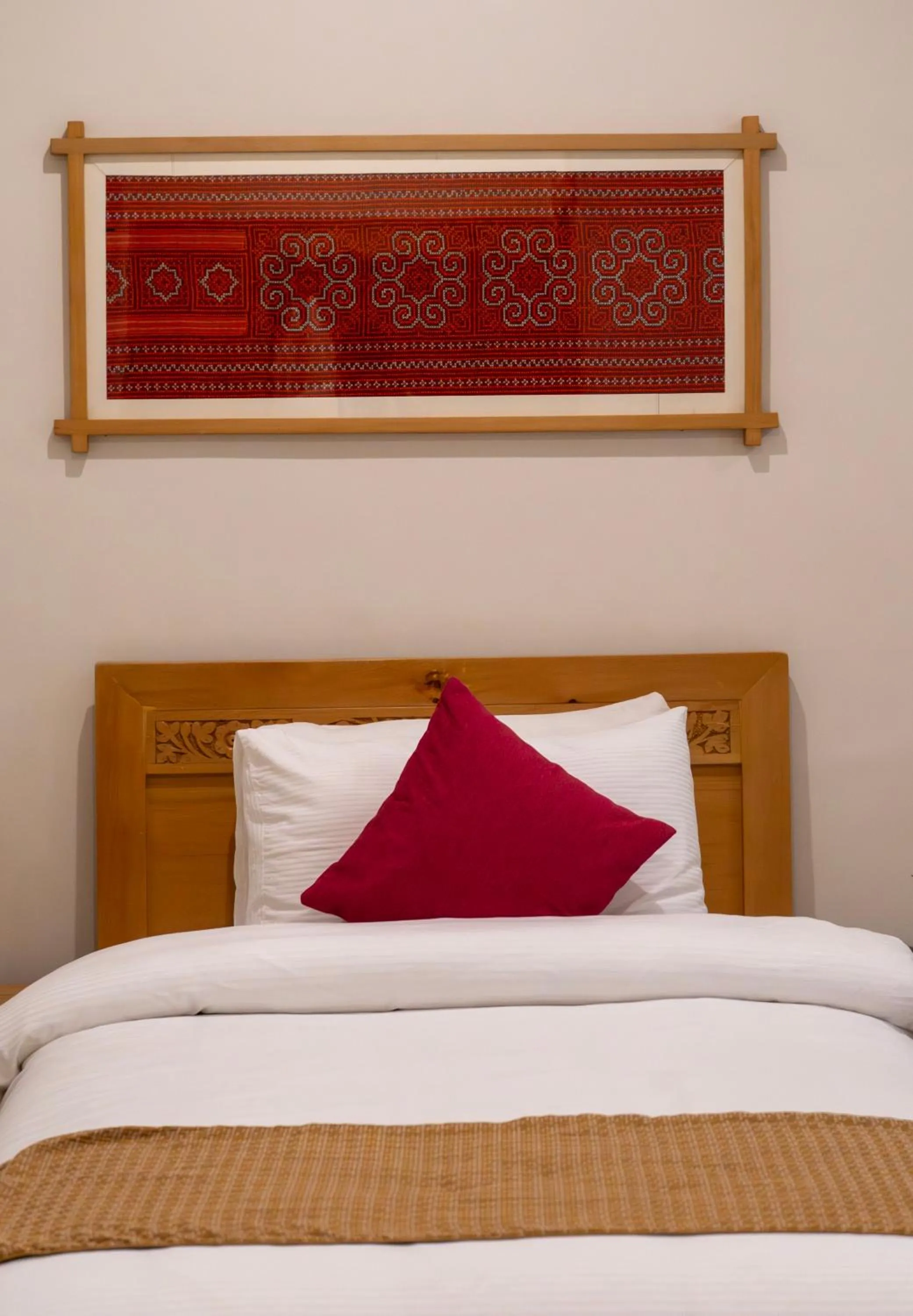 Bed in Villa Darya - Truly Hunza