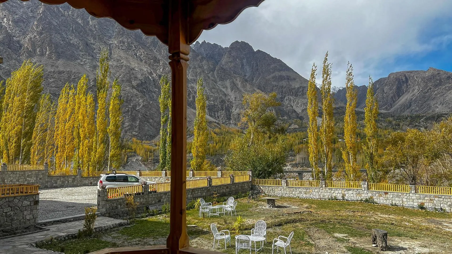 Natural landscape in Villa Darya - Truly Hunza