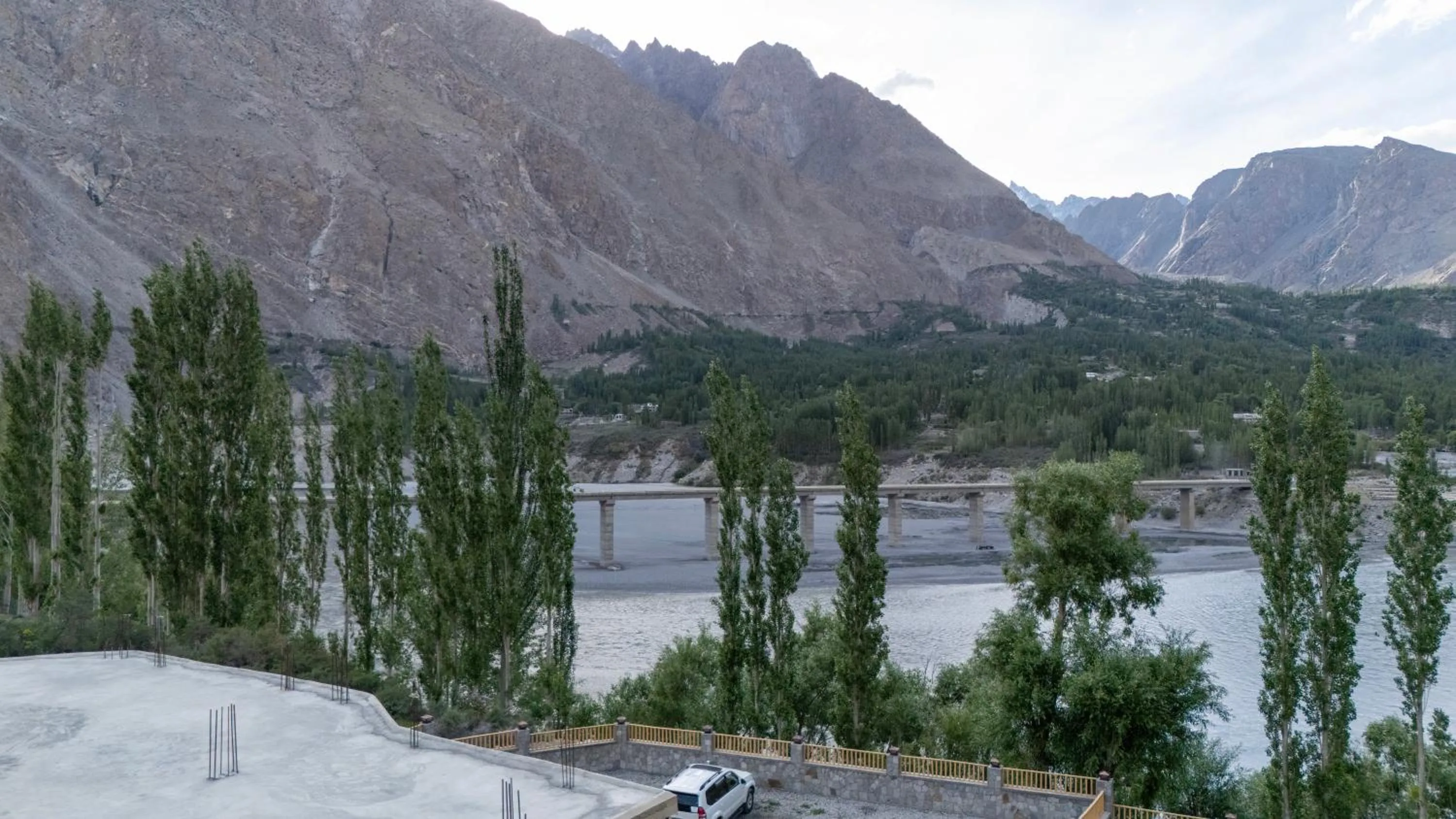 Natural landscape in Villa Darya - Truly Hunza
