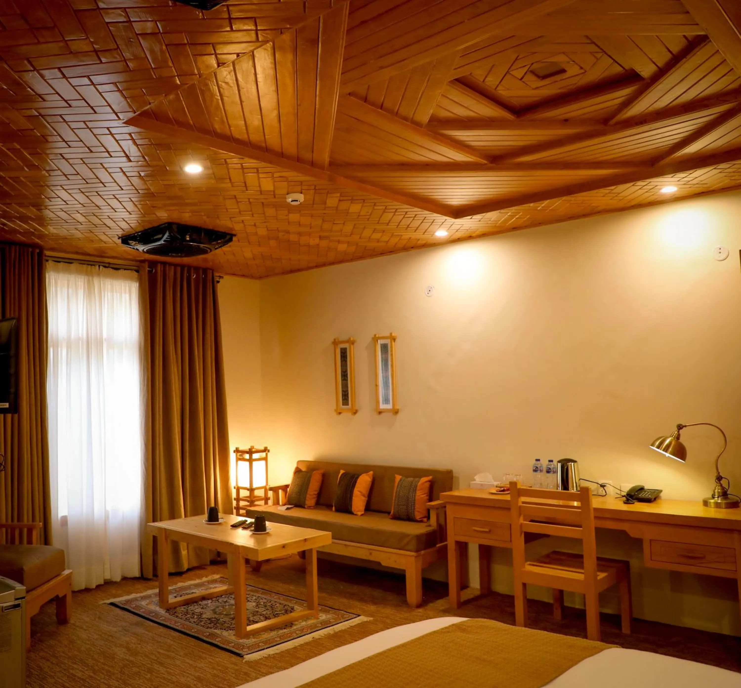 Seating area in Villa Darya - Truly Hunza