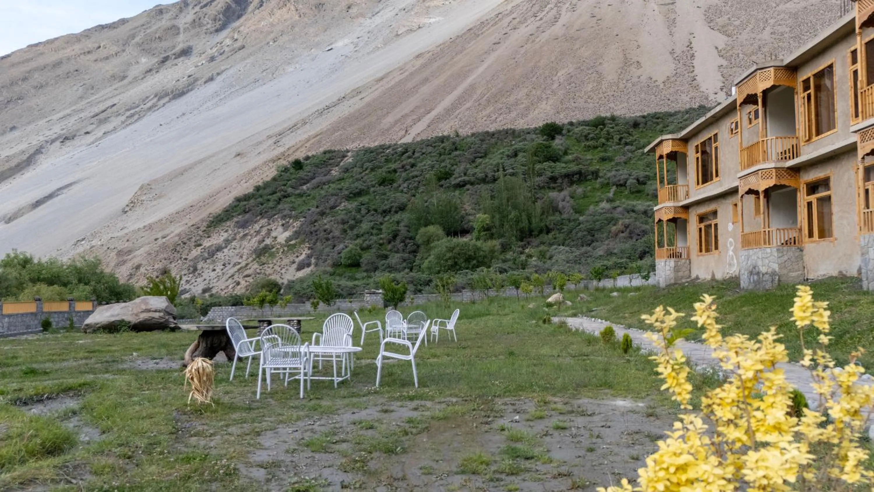 Natural landscape in Villa Darya - Truly Hunza