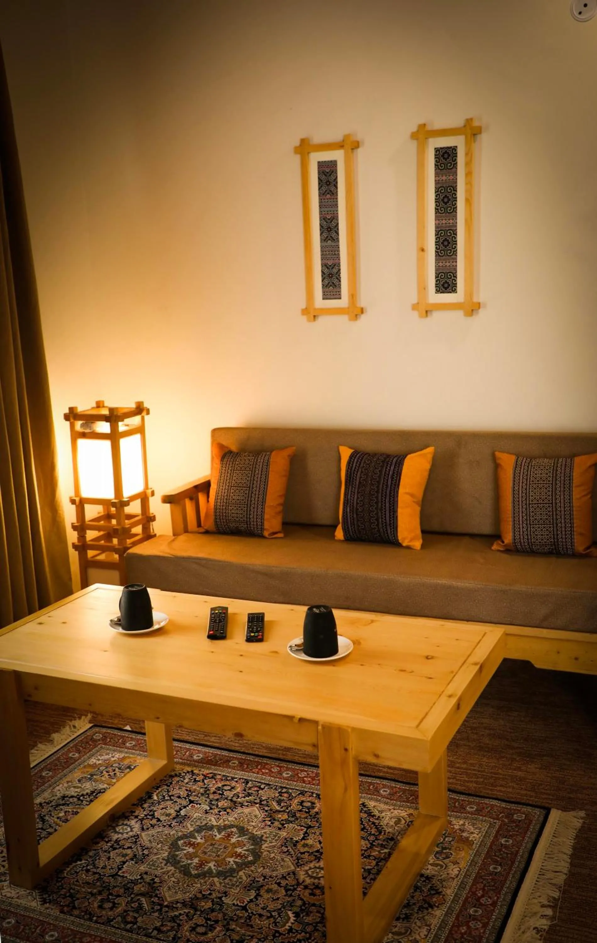 Seating area in Villa Darya - Truly Hunza