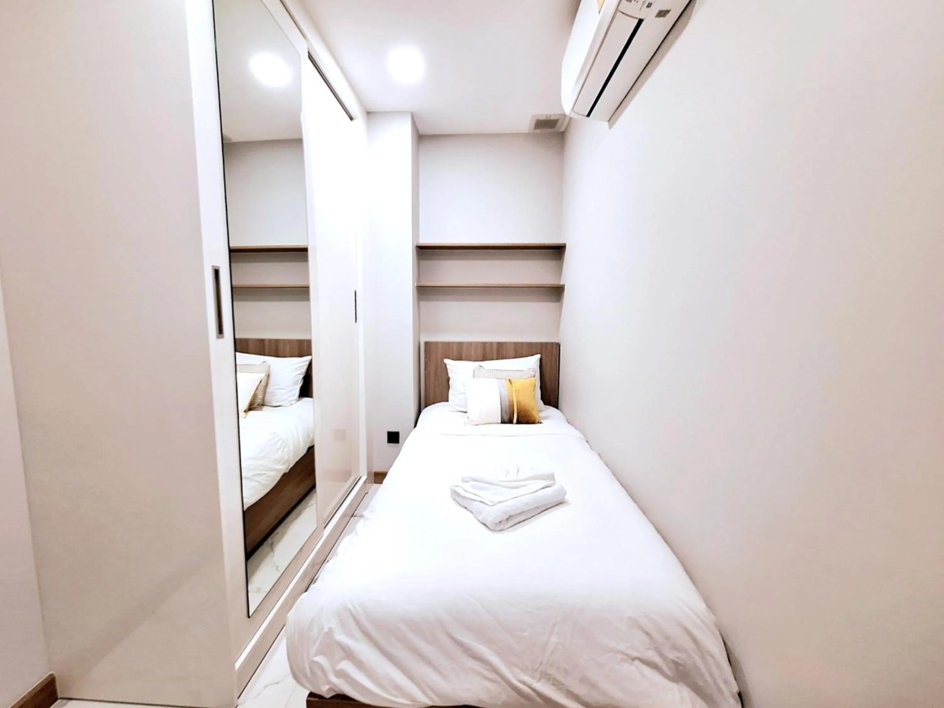 Bed in Astra Sky River Chiang Mai by Fang