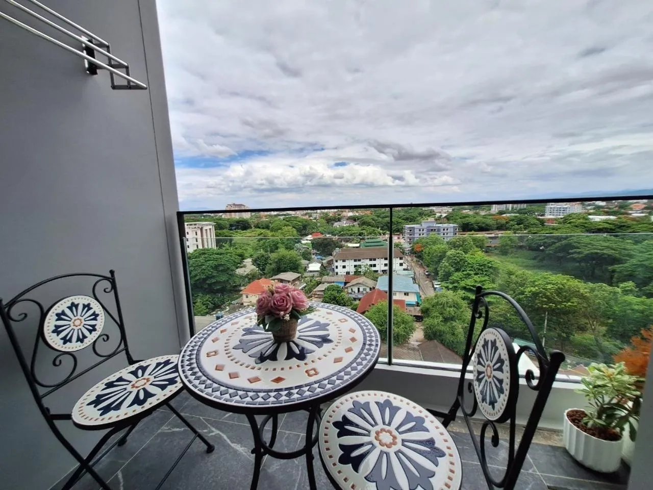 Patio in Astra Sky River Chiang Mai by Fang