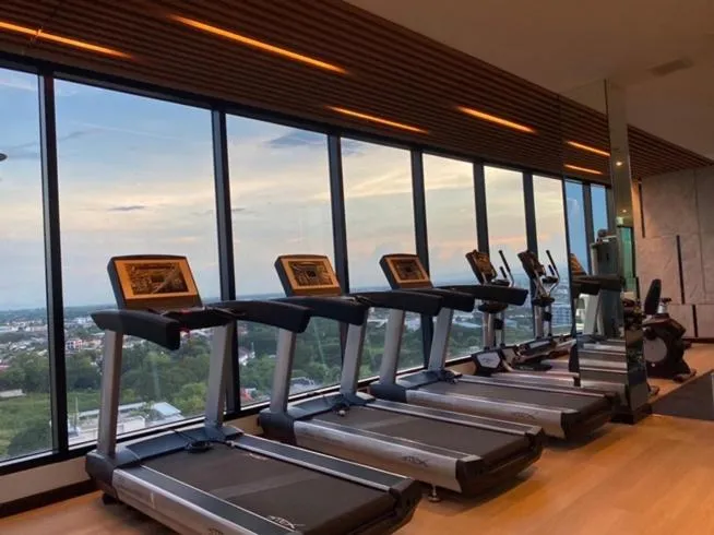 Fitness centre/facilities in Astra Sky River Chiang Mai by Fang