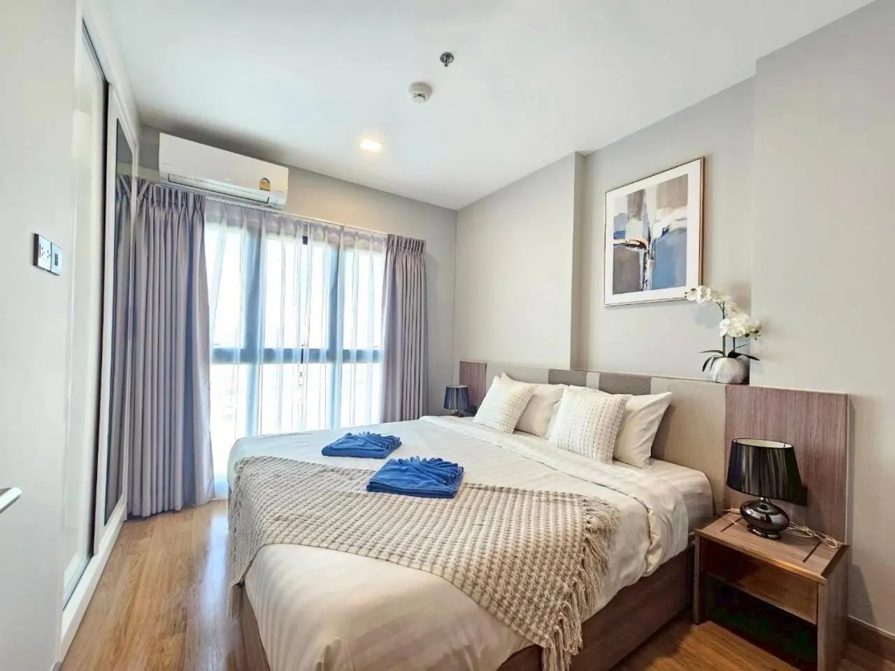 Bed in Astra Sky River Chiang Mai by Fang