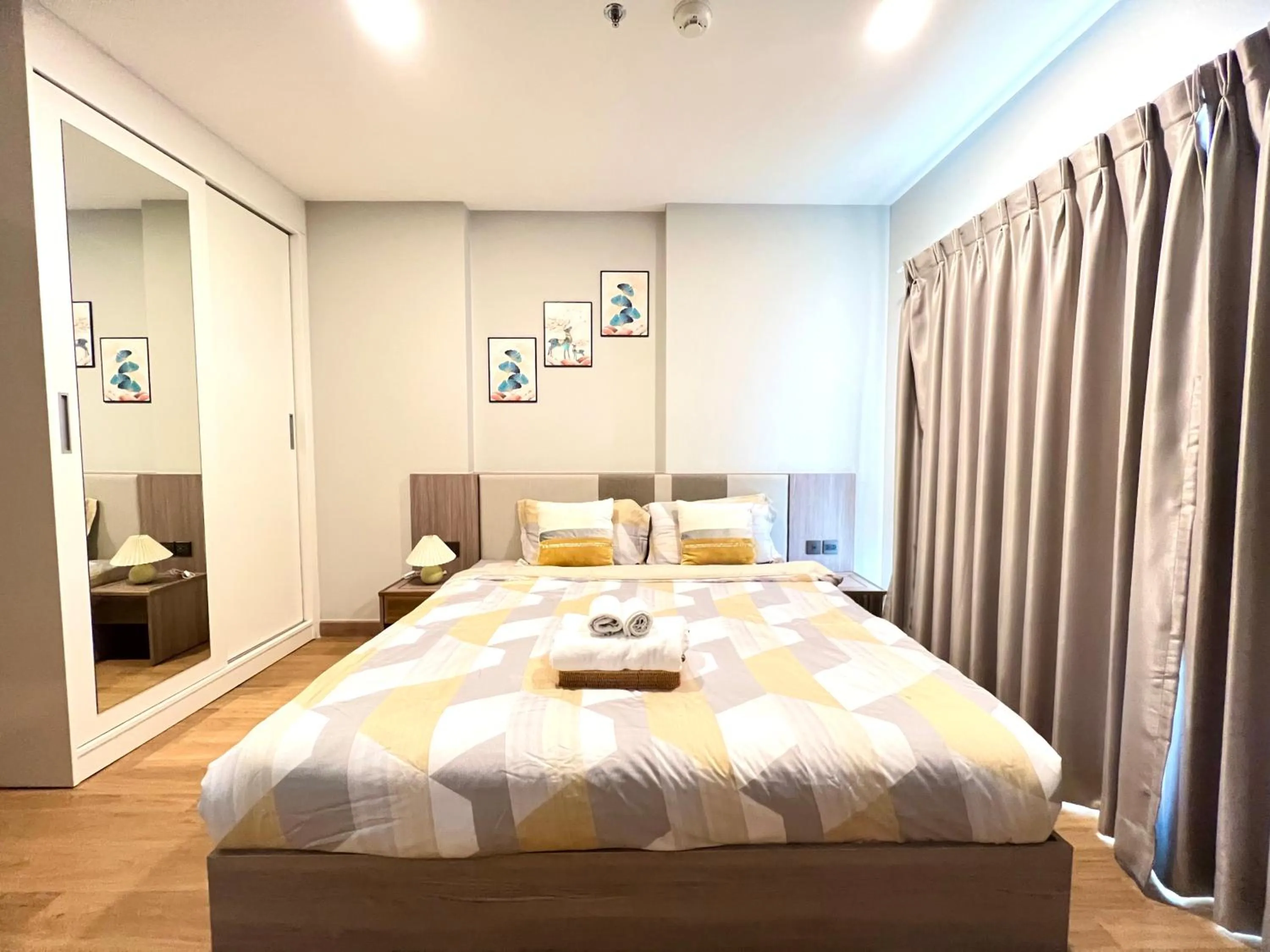 Bed in Astra Sky River Chiang Mai by Fang