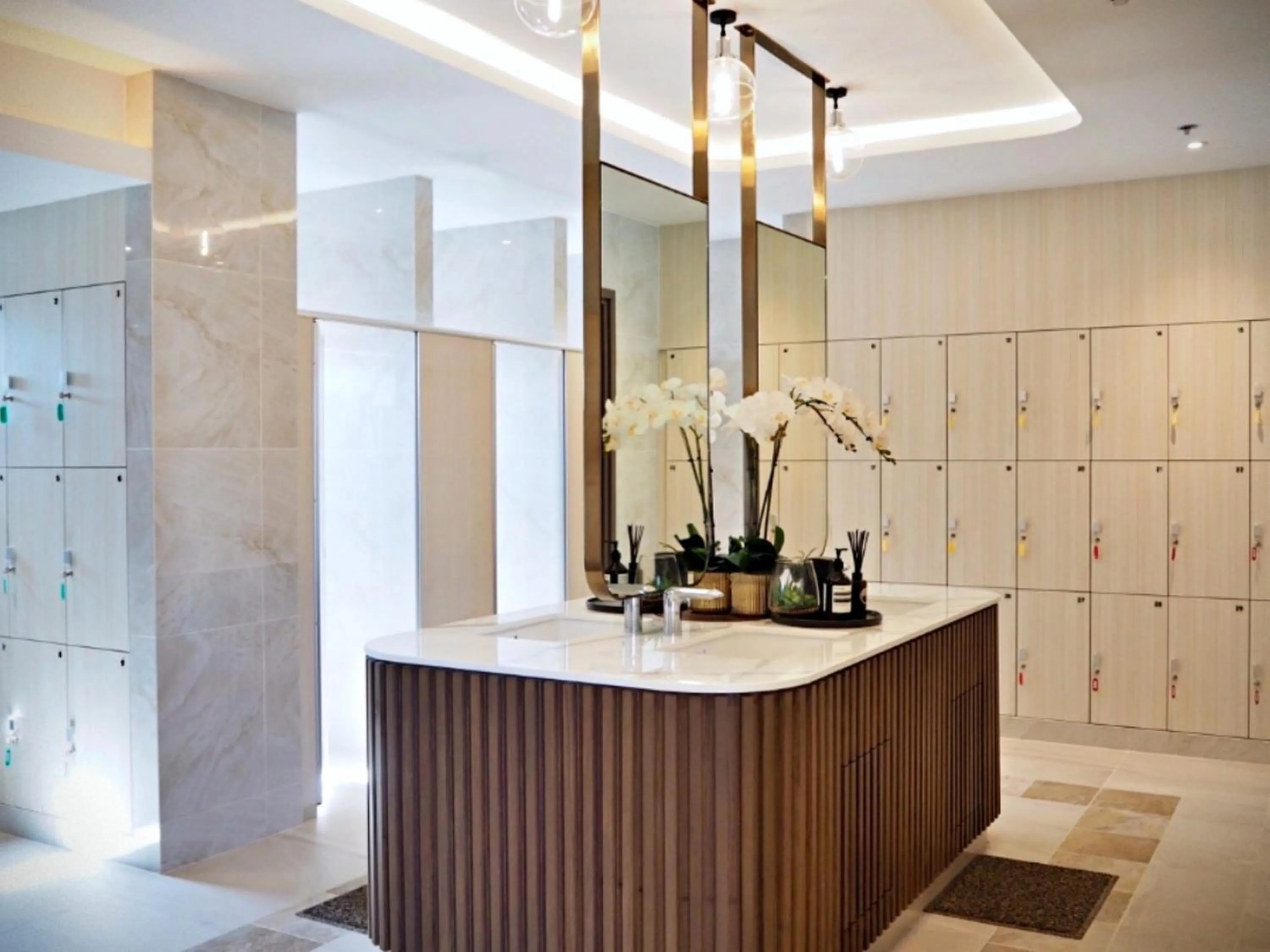 Bathroom in Astra Sky River Chiang Mai by Fang