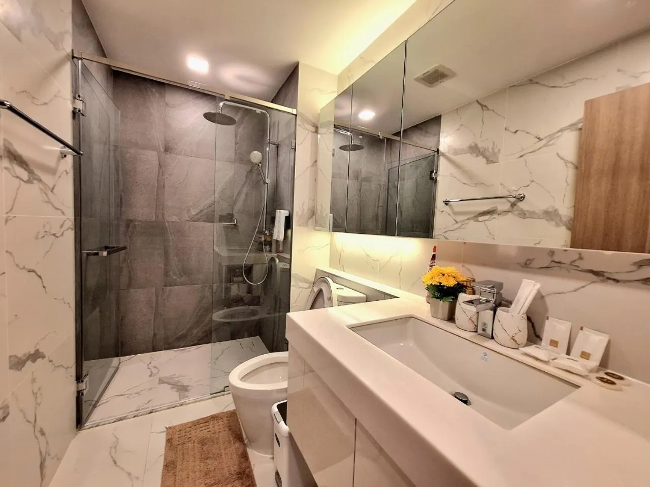 Shower in Astra Sky River Chiang Mai by Fang