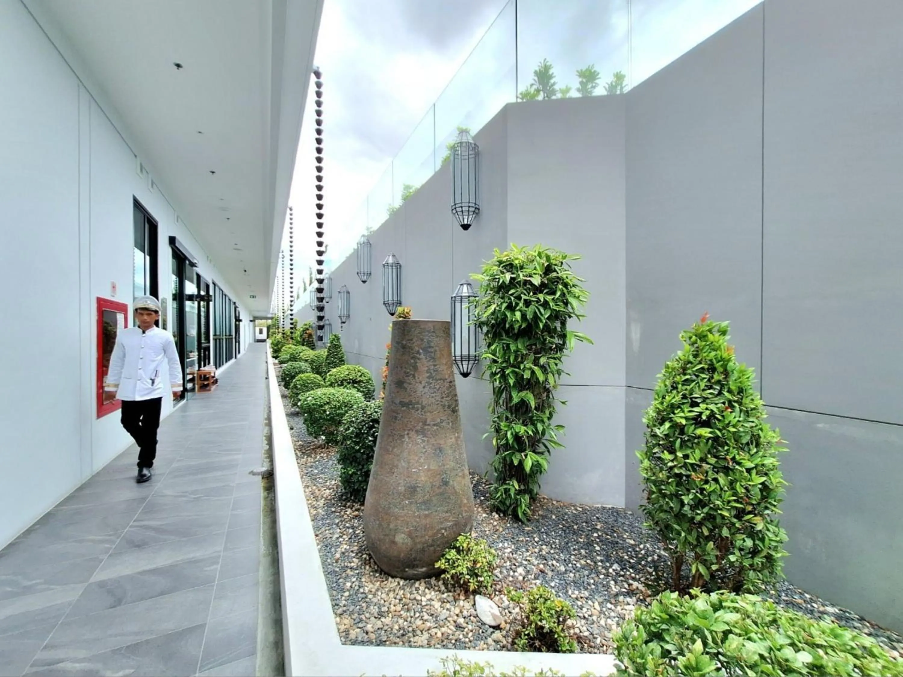 Garden in Astra Sky River Chiang Mai by Fang