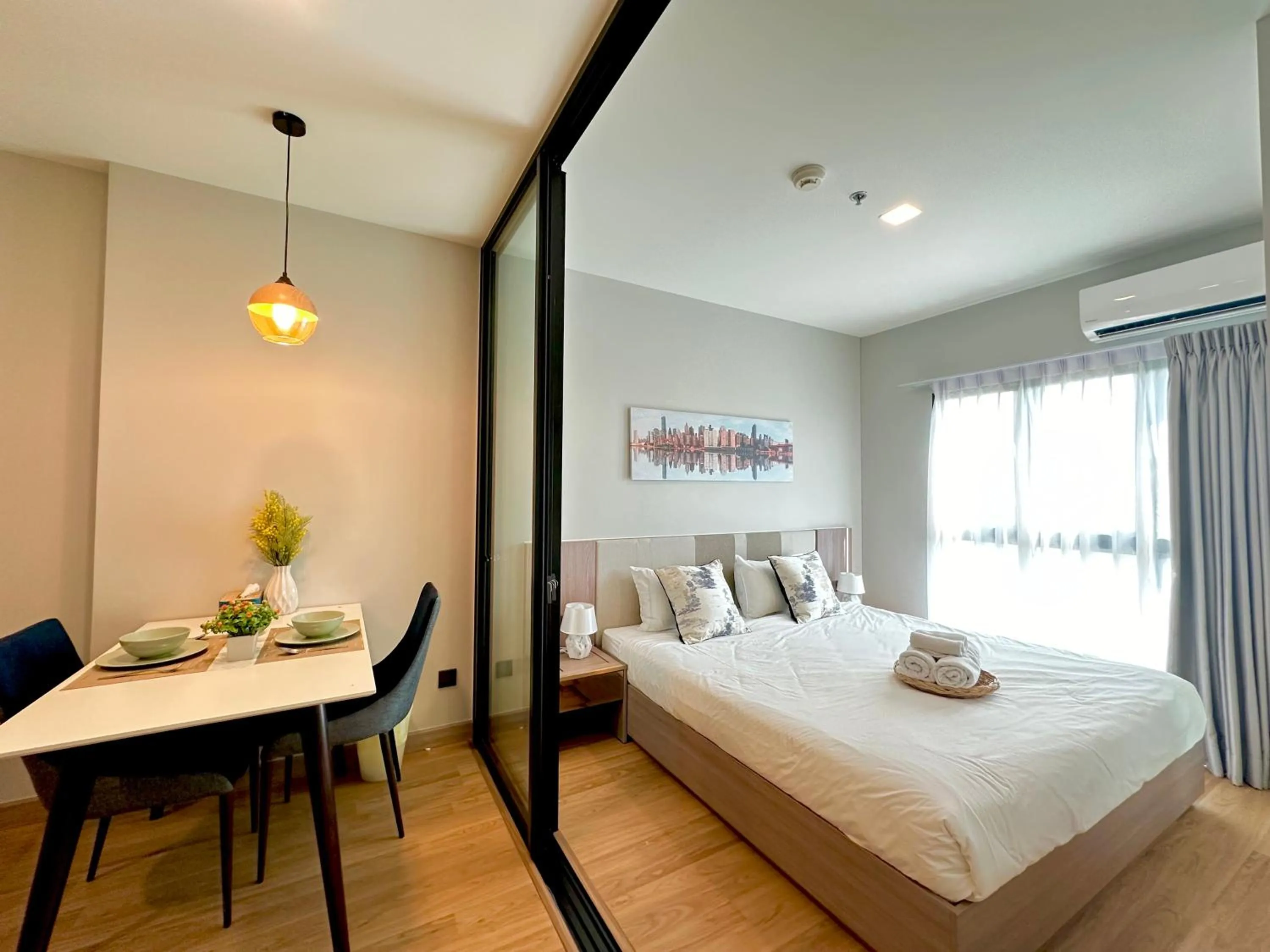 Bedroom, Bed in Astra Sky River Chiang Mai by Fang