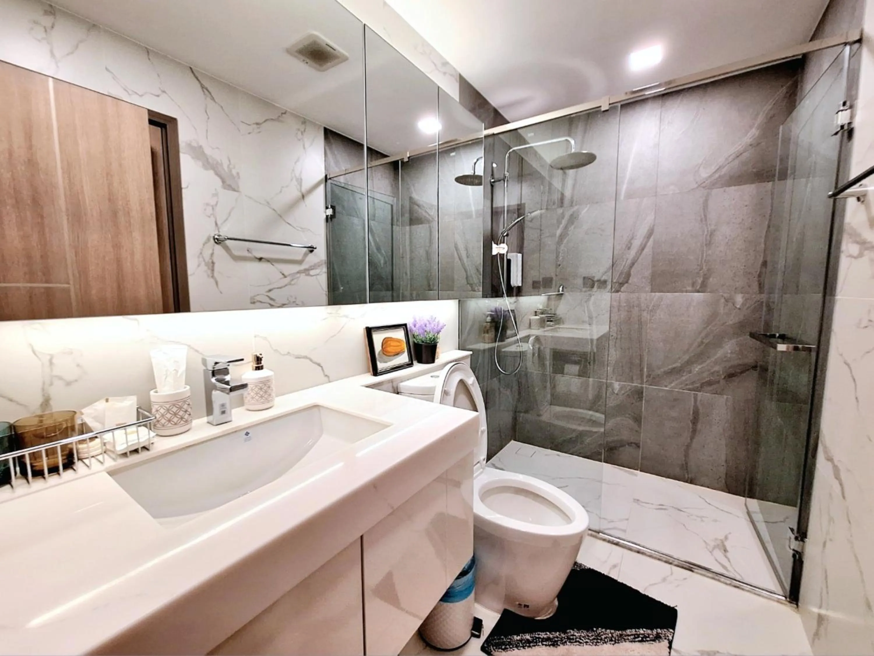 Shower in Astra Sky River Chiang Mai by Fang