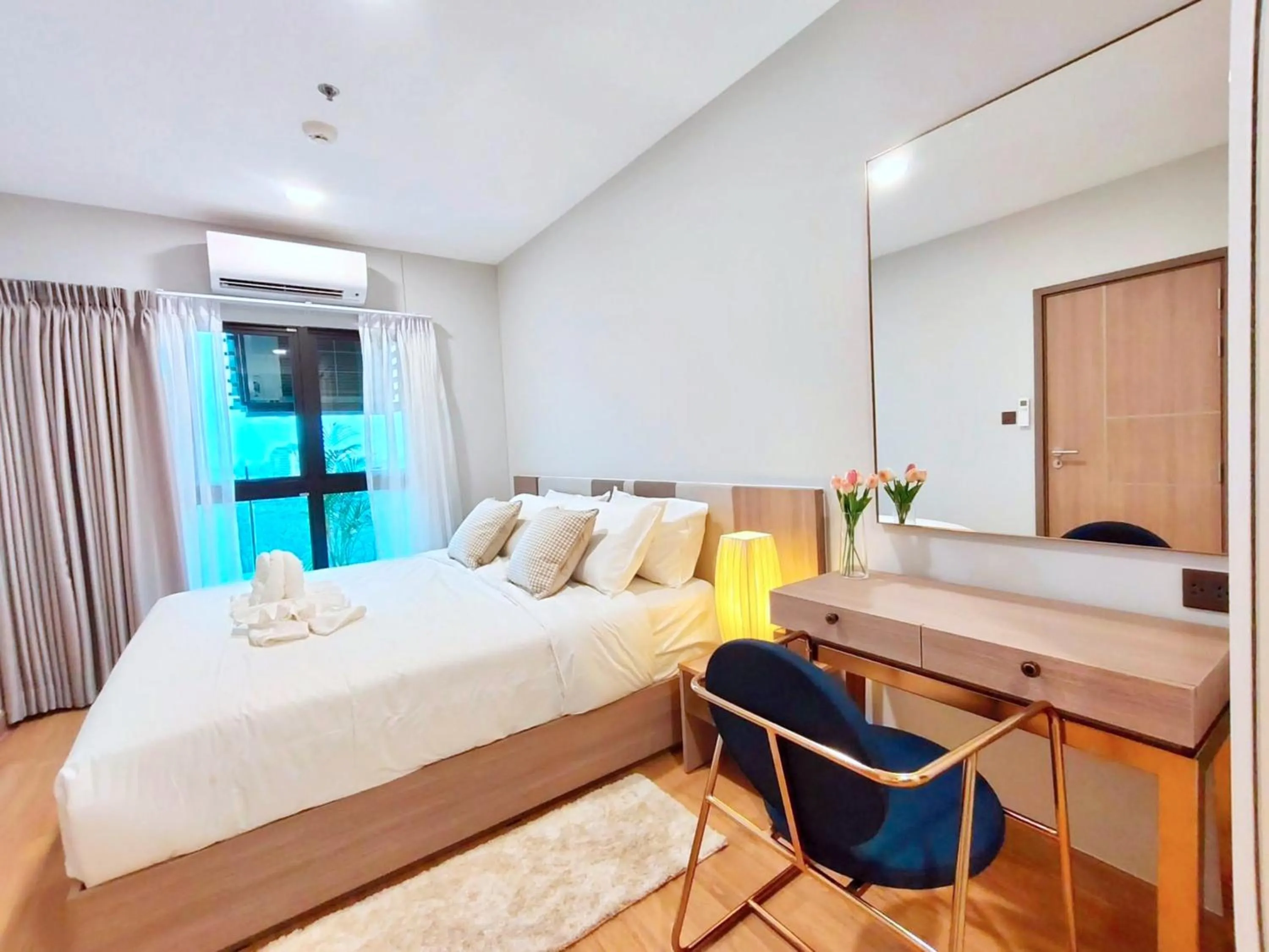 Bed in Astra Sky River Chiang Mai by Fang