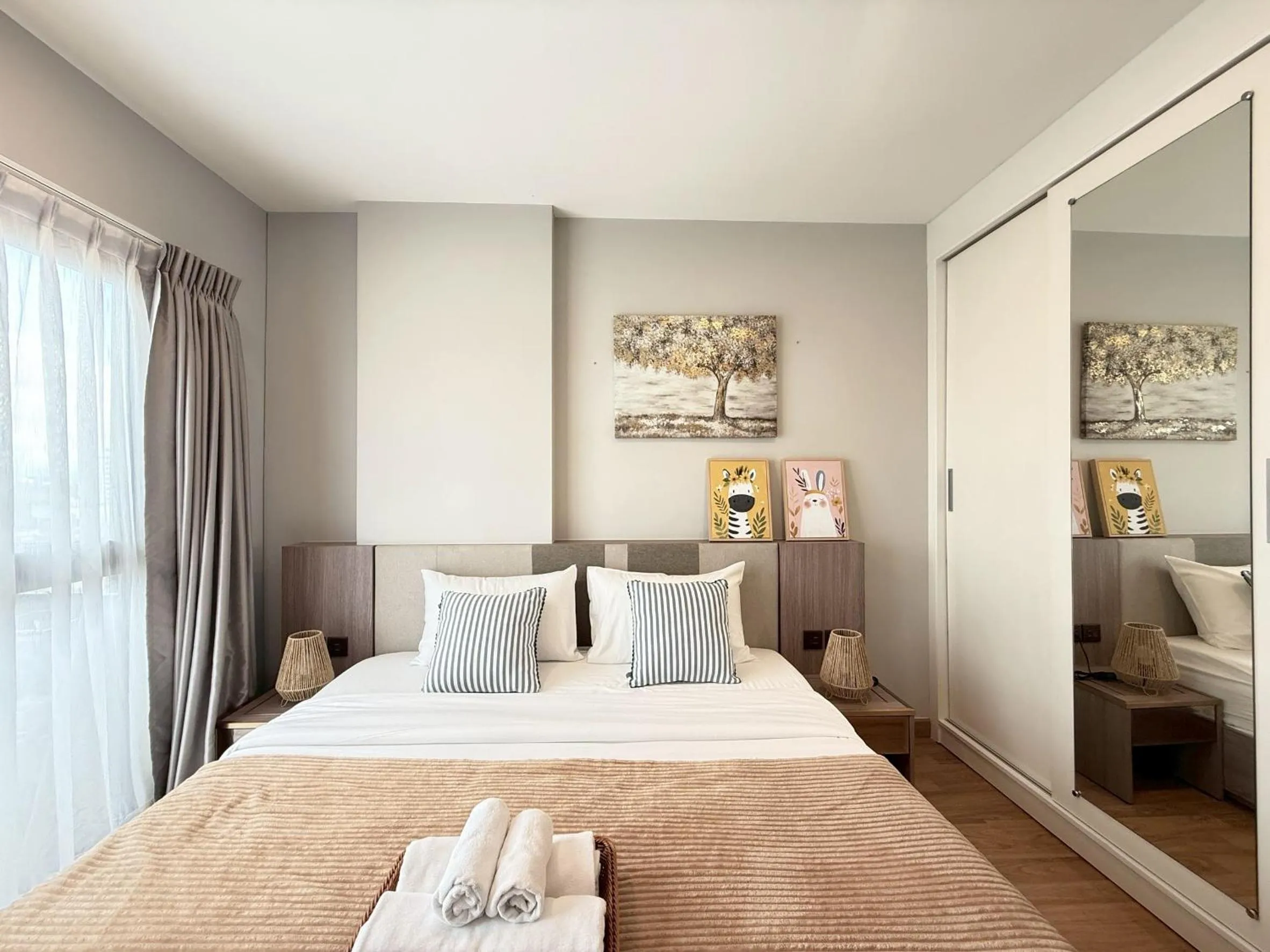 Bed in Astra Sky River Chiang Mai by Fang